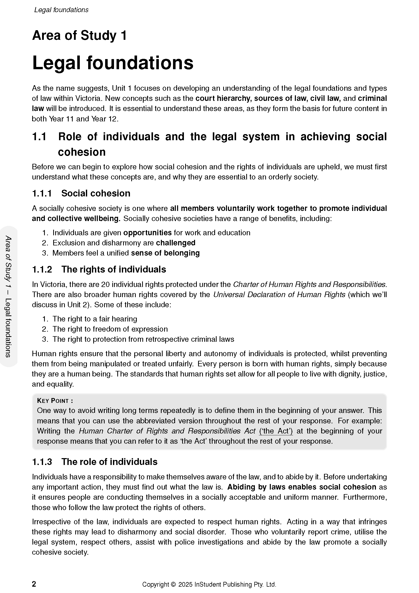 ATAR Notes VCE Legal Studies 1&2 Complete Course Notes (2026-2028) - Image 6