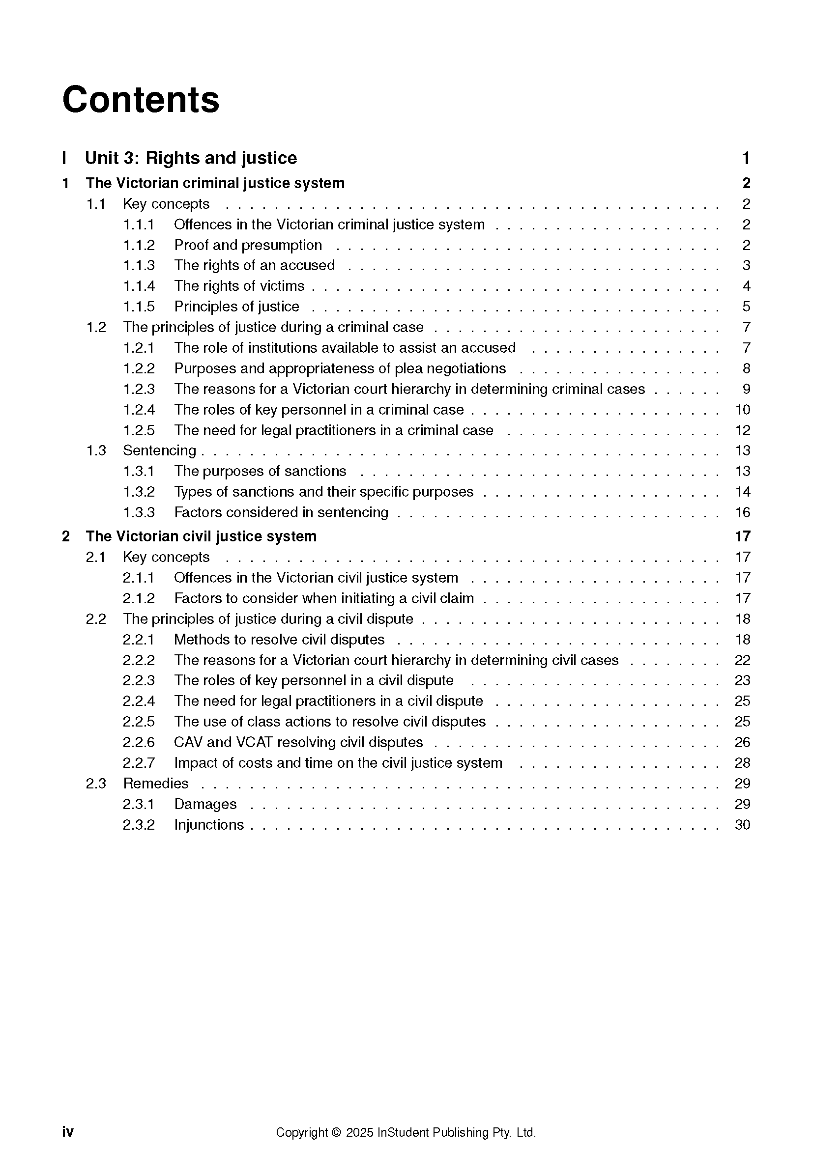 ATAR Notes VCE Legal Studies 3&4 Complete Course Notes (2026-2028) - Image 3