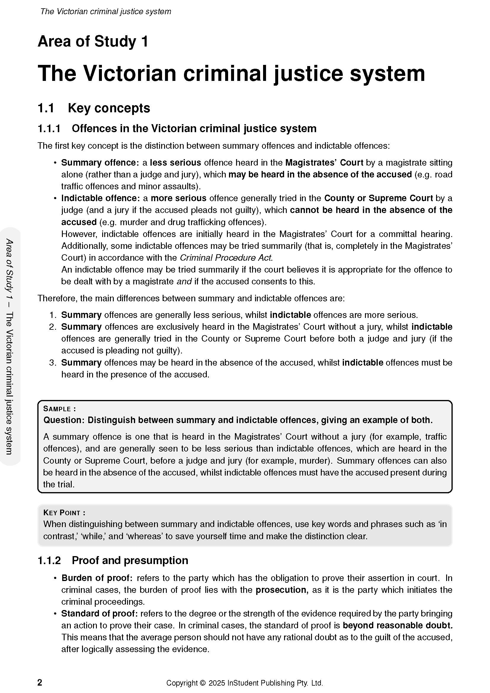 ATAR Notes VCE Legal Studies 3&4 Complete Course Notes (2026-2028) - Image 5