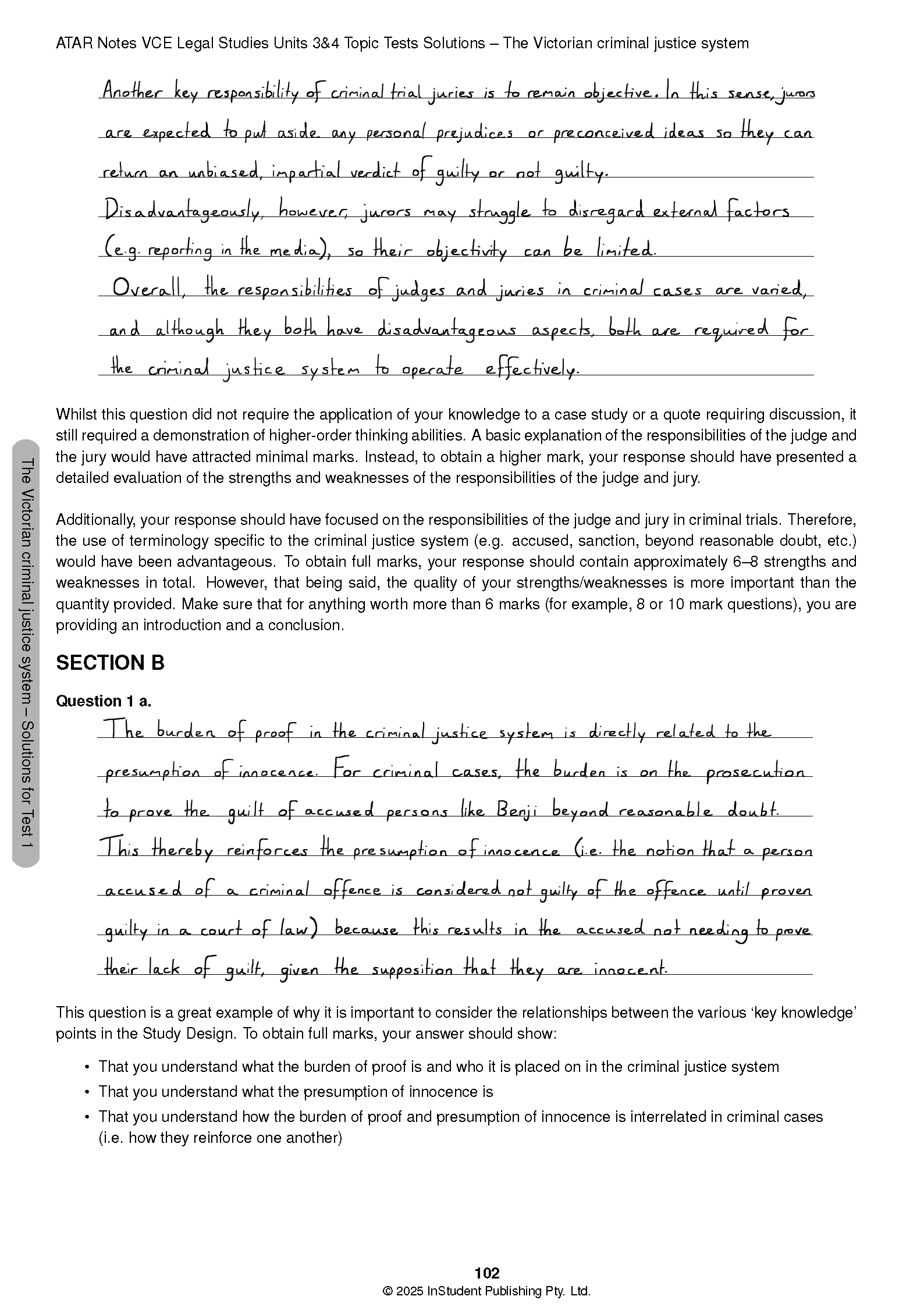 ATAR Notes VCE Legal Studies Units 3&4 Topic Tests (2026-2028) - Image 11