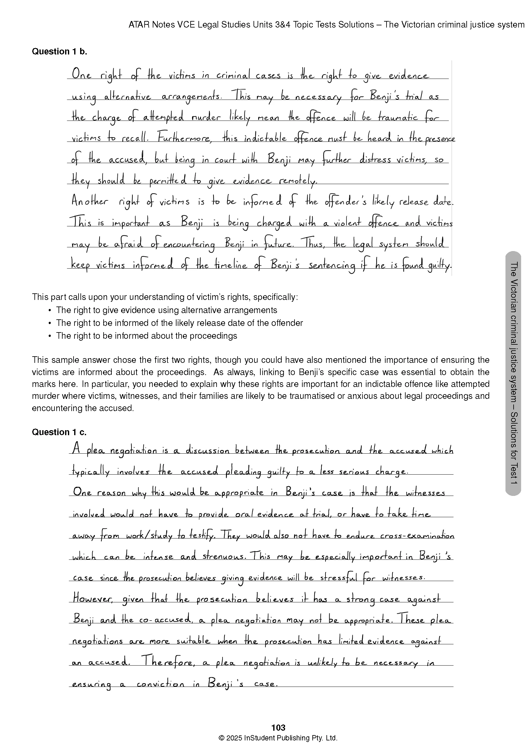 ATAR Notes VCE Legal Studies Units 3&4 Topic Tests (2026-2028) - Image 12