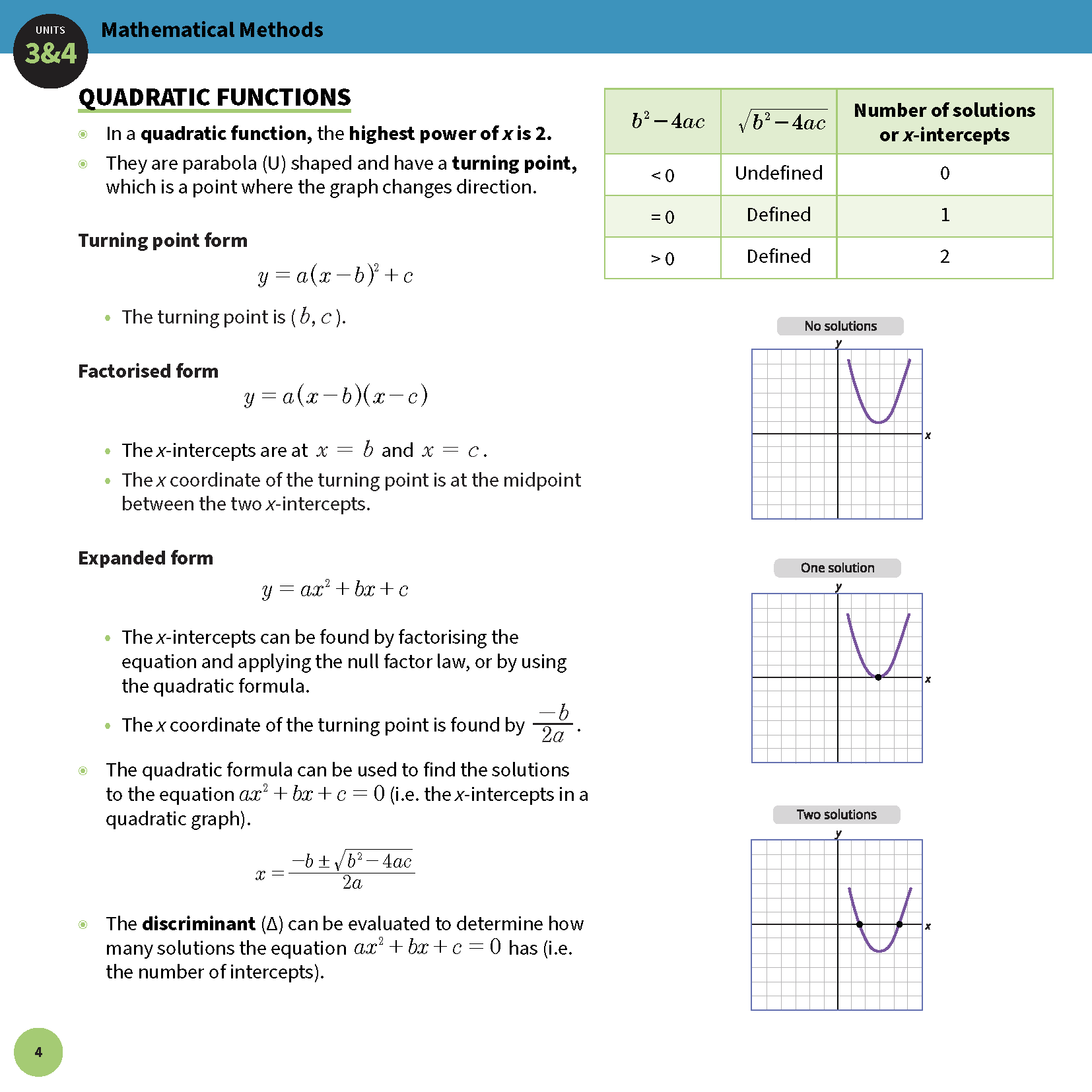 ATAR Notes VCE Maths Methods 3&4 Summary Sheets (2025-2027) - Image 7