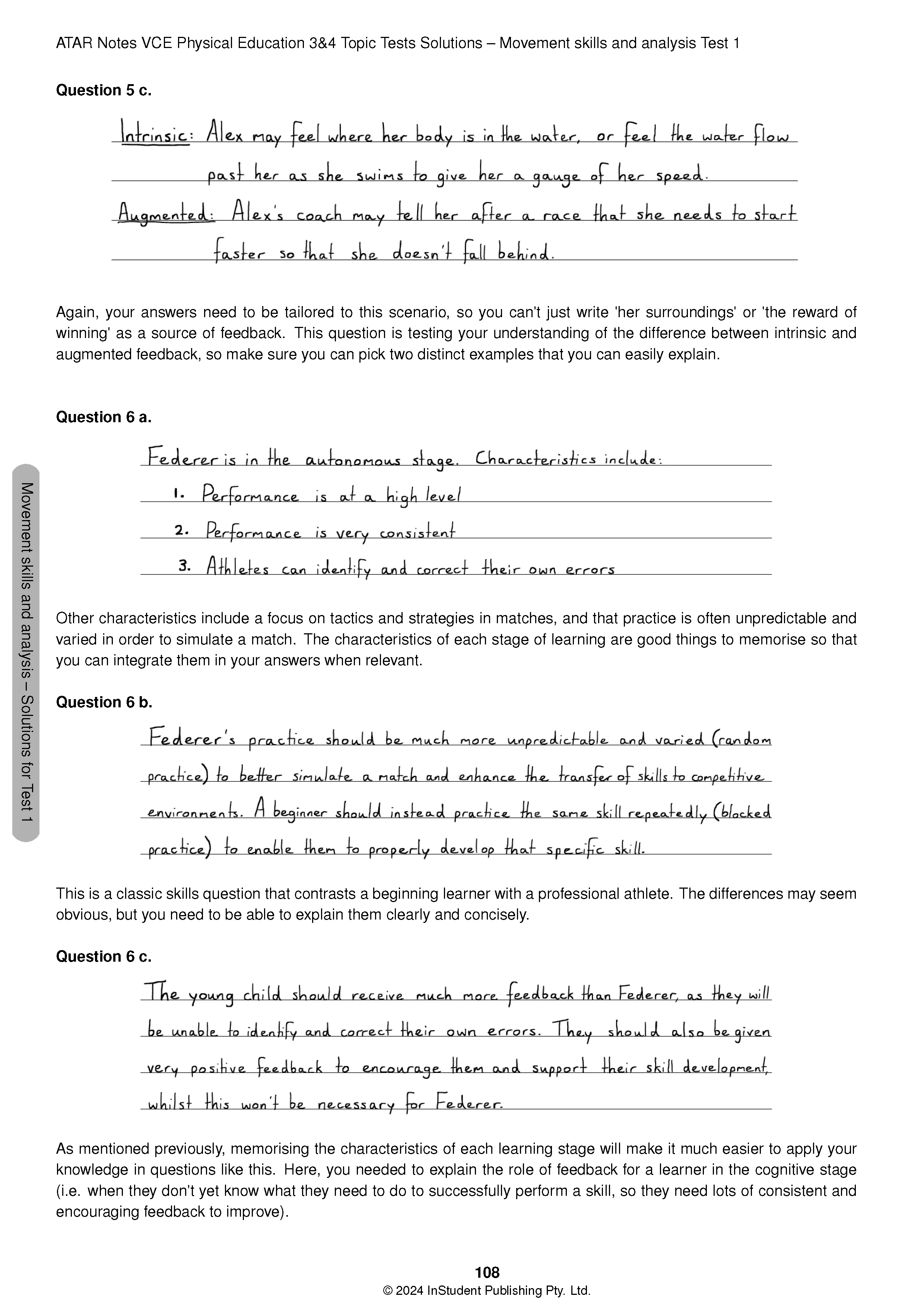 ATAR Notes VCE Physical Education (PE) 3&4 Topic Tests (2025-2027) - Image 12