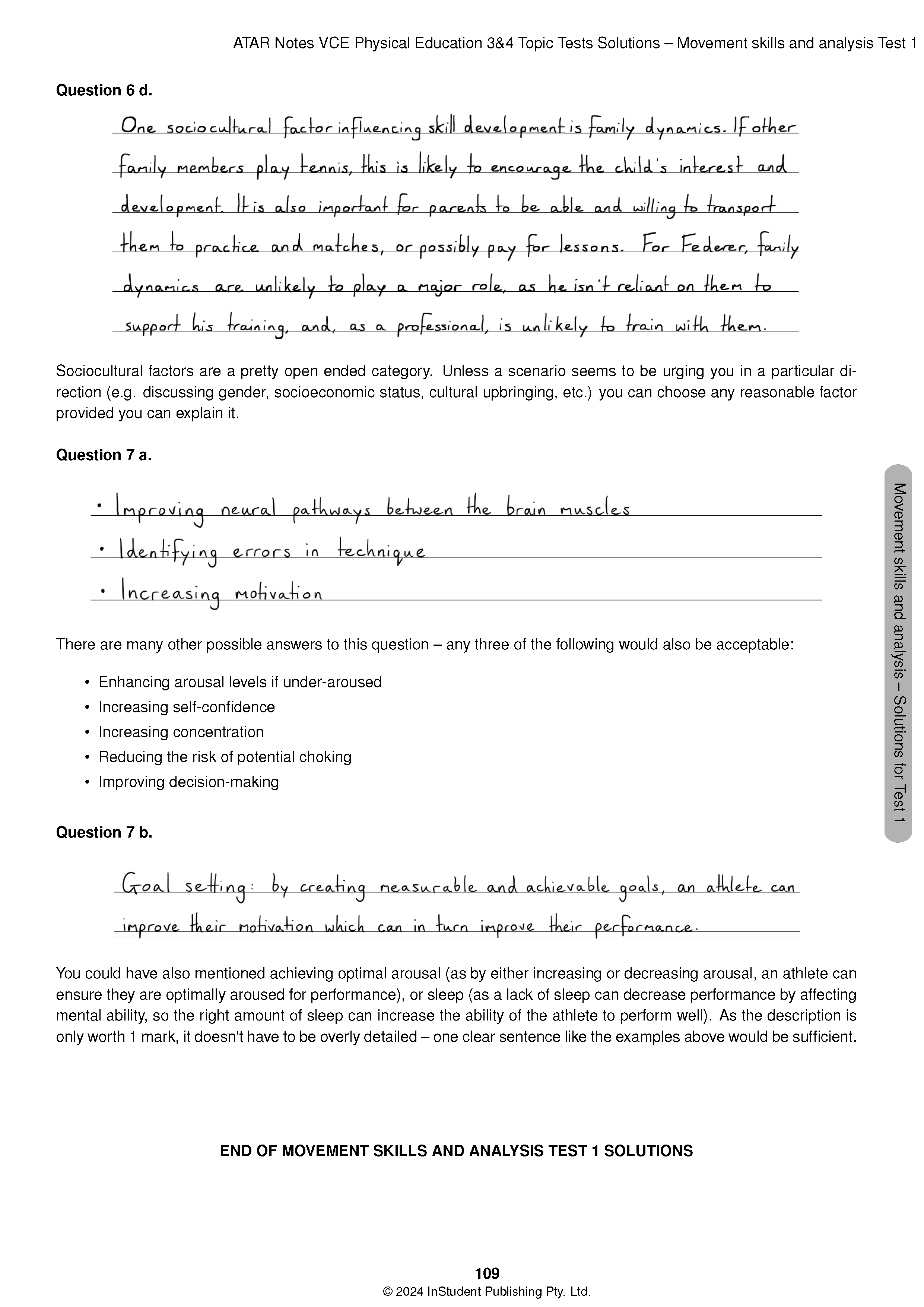 ATAR Notes VCE Physical Education (PE) 3&4 Topic Tests (2025-2027) - Image 13