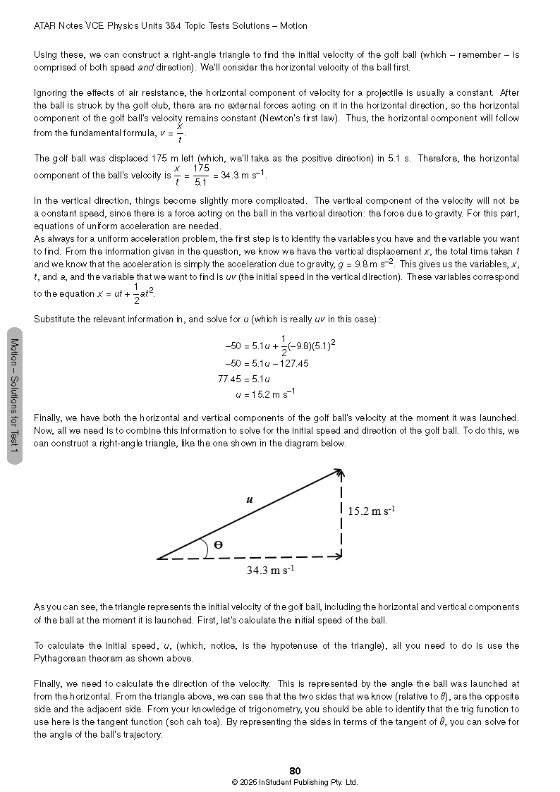 ATAR Notes VCE Physics 3&4 Topic Tests (2025-2027) - Image 11