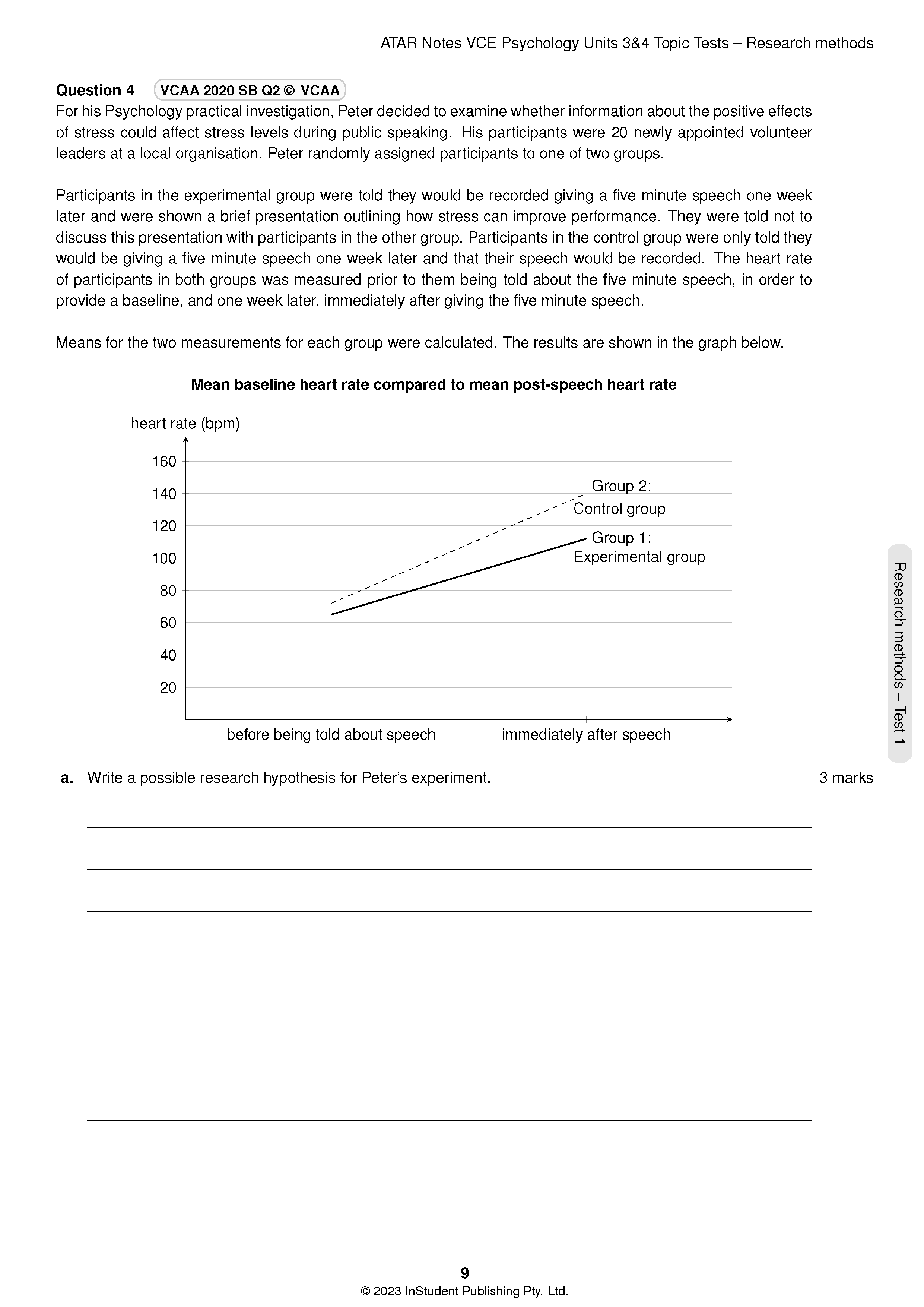 ATAR Notes VCE Psychology 3&4 Topic Tests (2024-2026) - Image 6