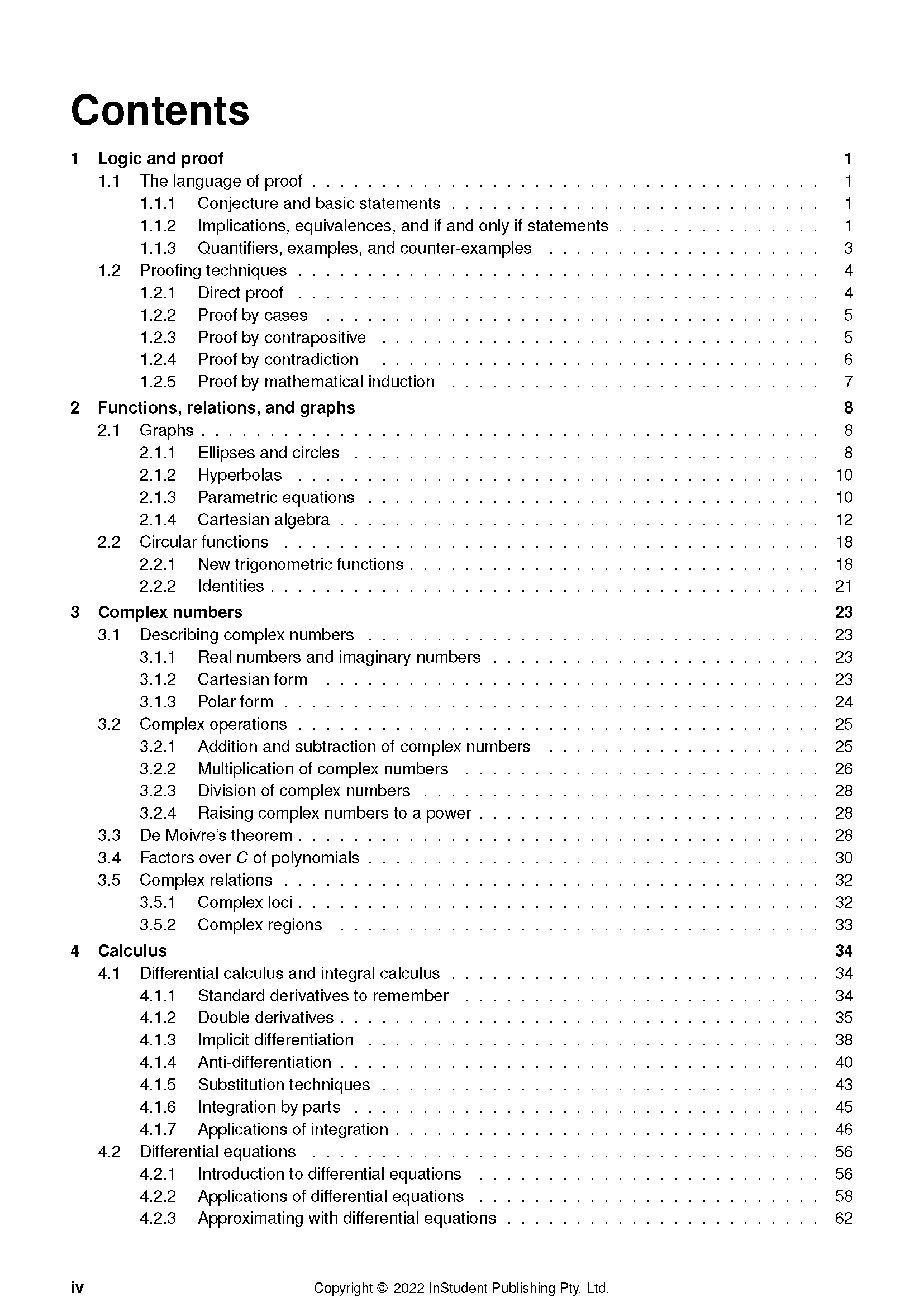 ATAR Notes VCE Specialist Maths 3&4 Complete Course Notes (2024-2026) - Image 3