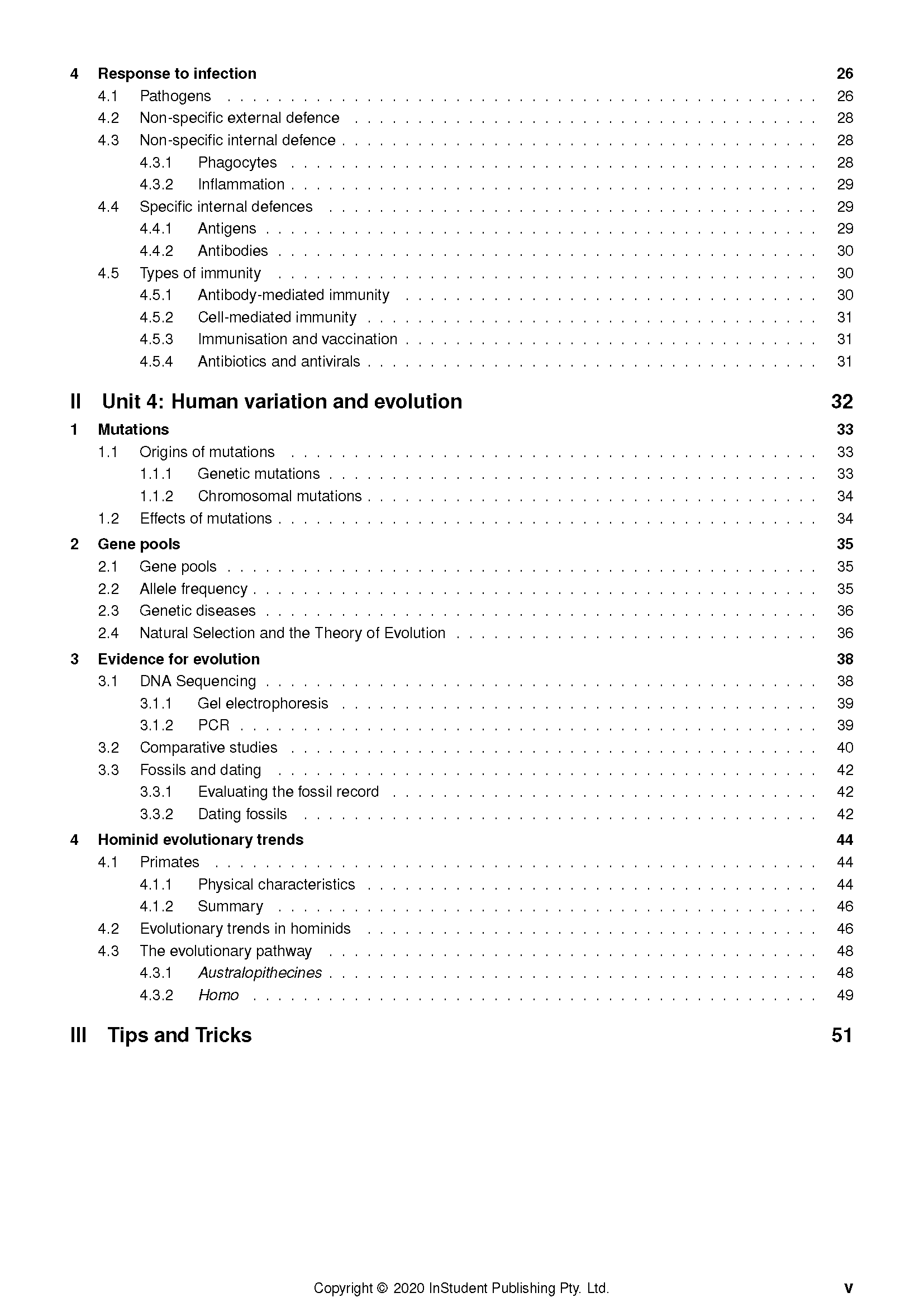 ATAR Notes WACE Year 12 Human Biology 3&4 Complete Course Notes (2024-2026) - Image 3