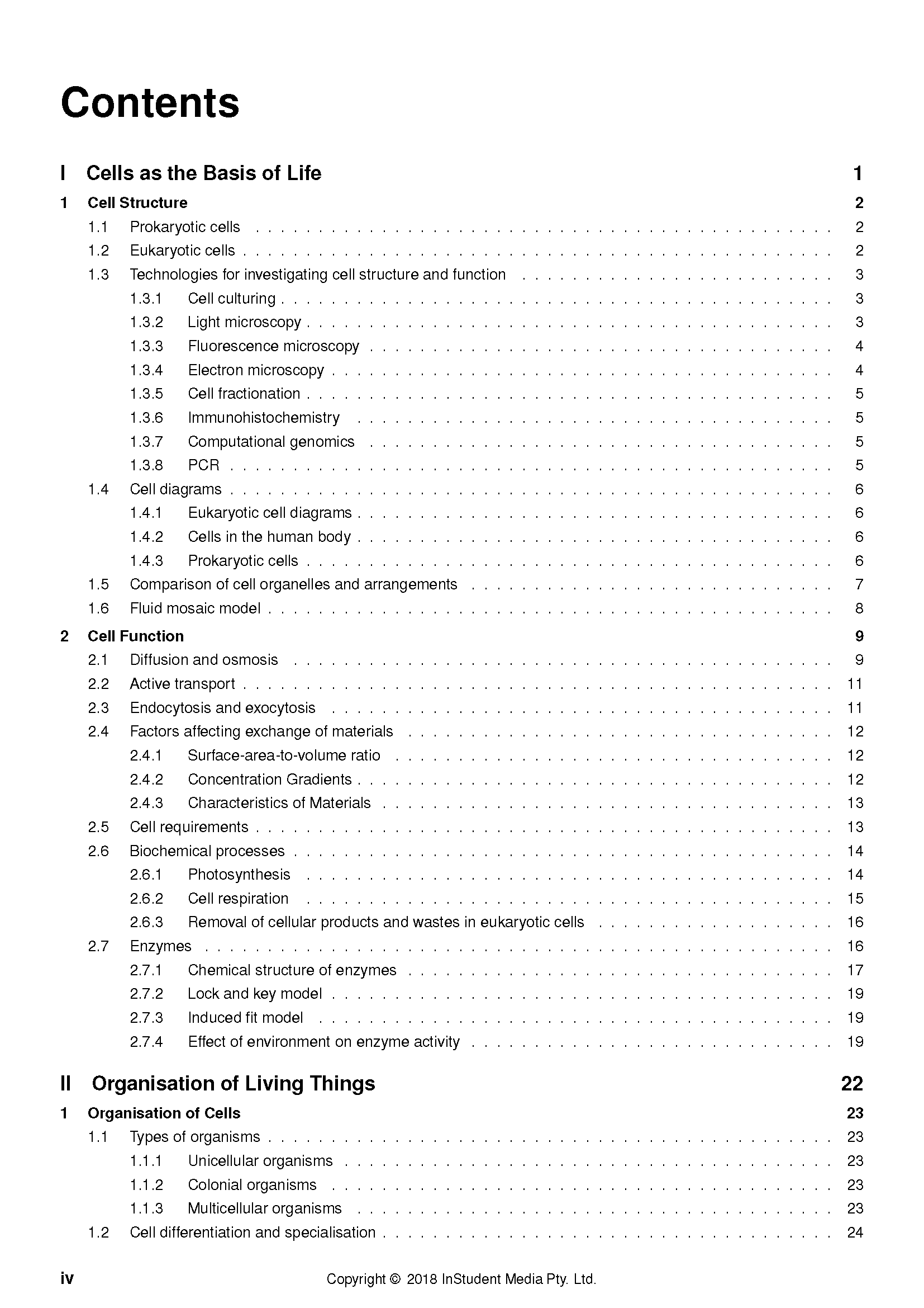 ATAR Notes HSC Year 11 Biology Complete Course Notes (2024-2026) - Image 3