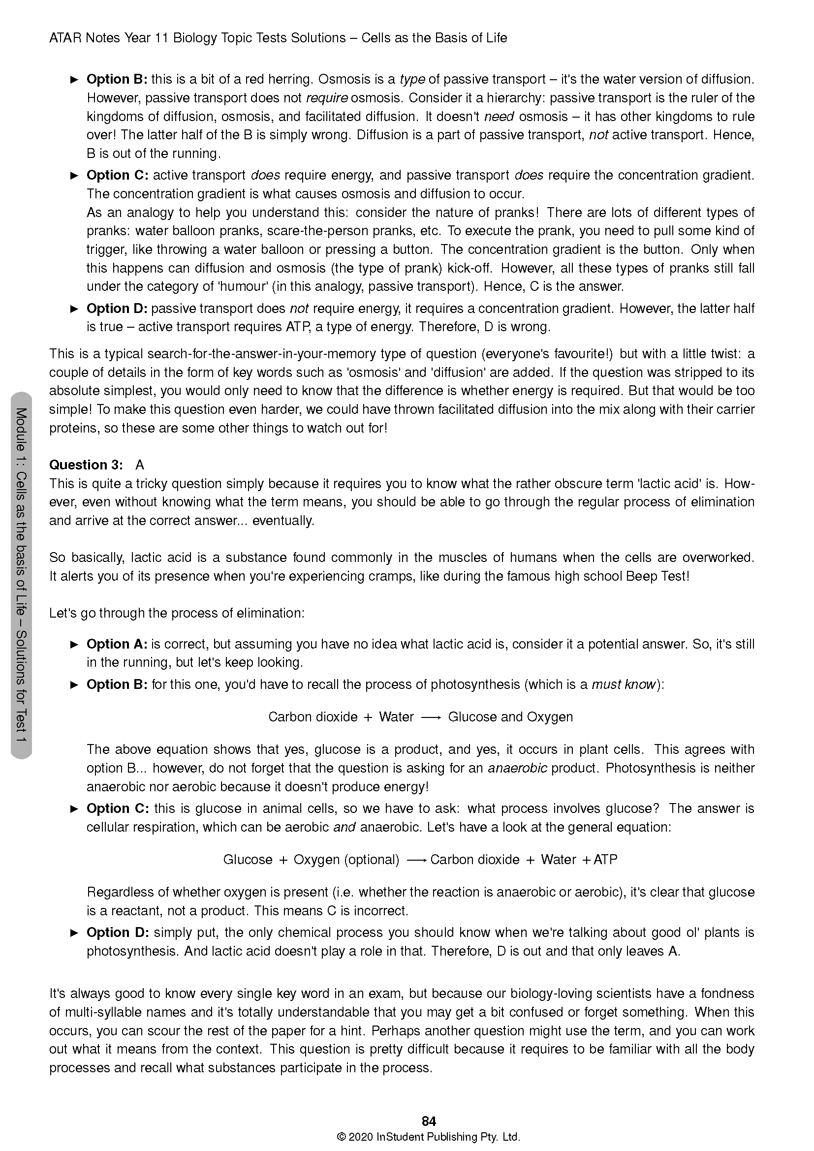 ATAR Notes HSC Year 11 Biology Topic Tests (2024-2026) - Image 11