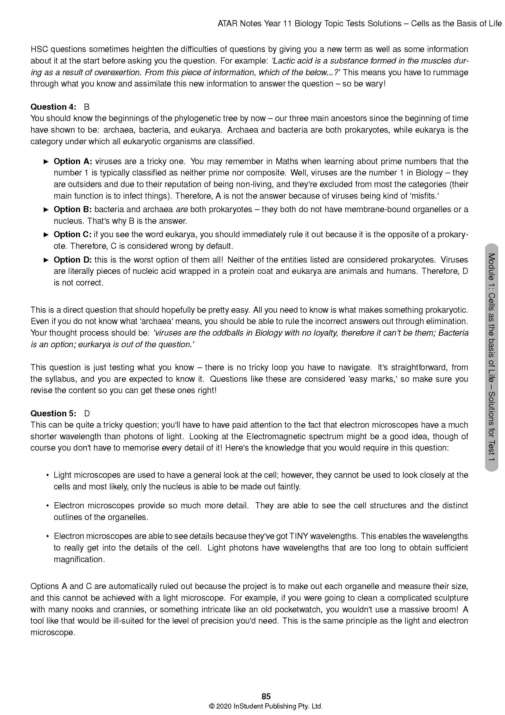 ATAR Notes HSC Year 11 Biology Topic Tests (2024-2026) - Image 12