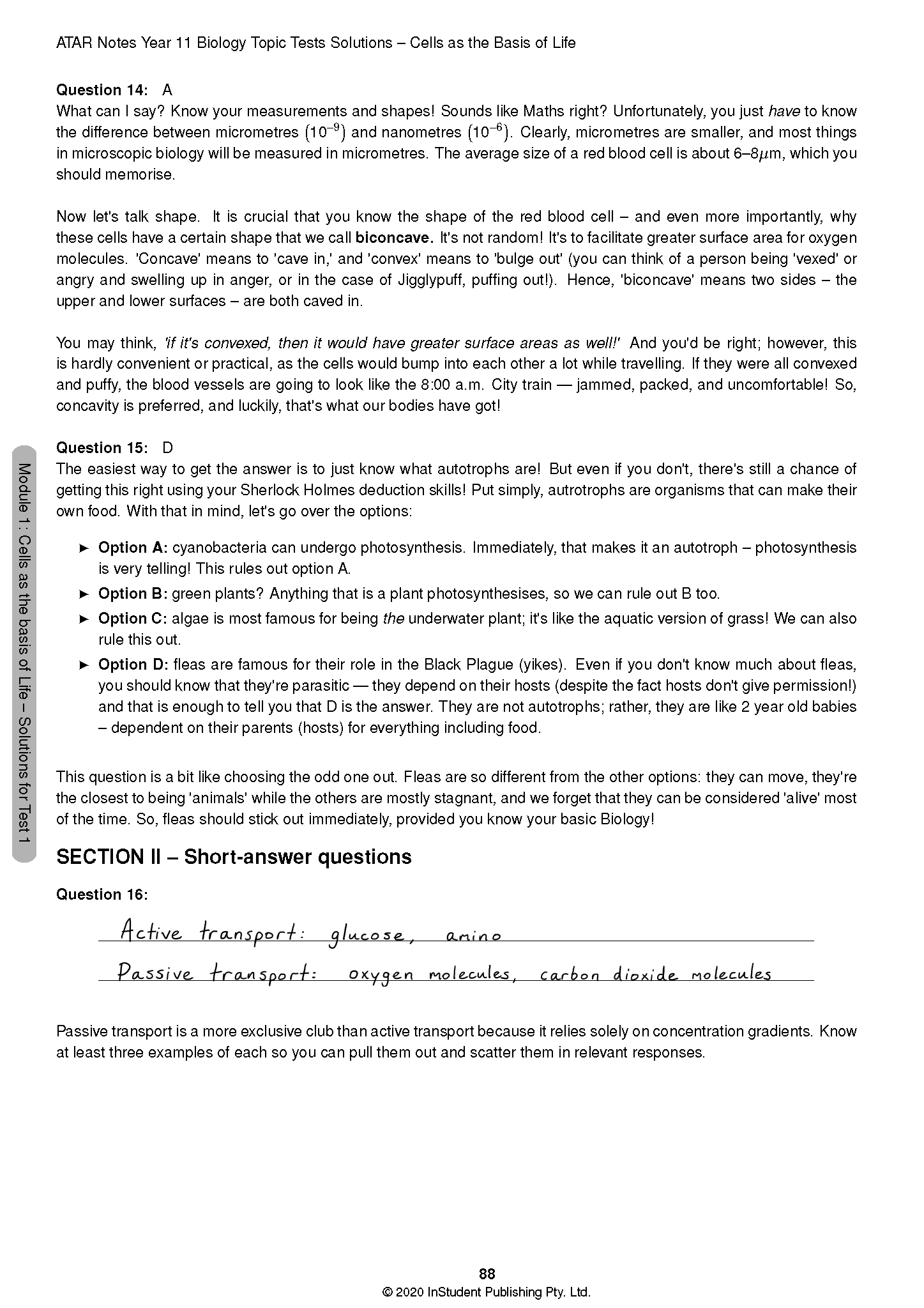 ATAR Notes HSC Year 11 Biology Topic Tests (2024-2026) - Image 15
