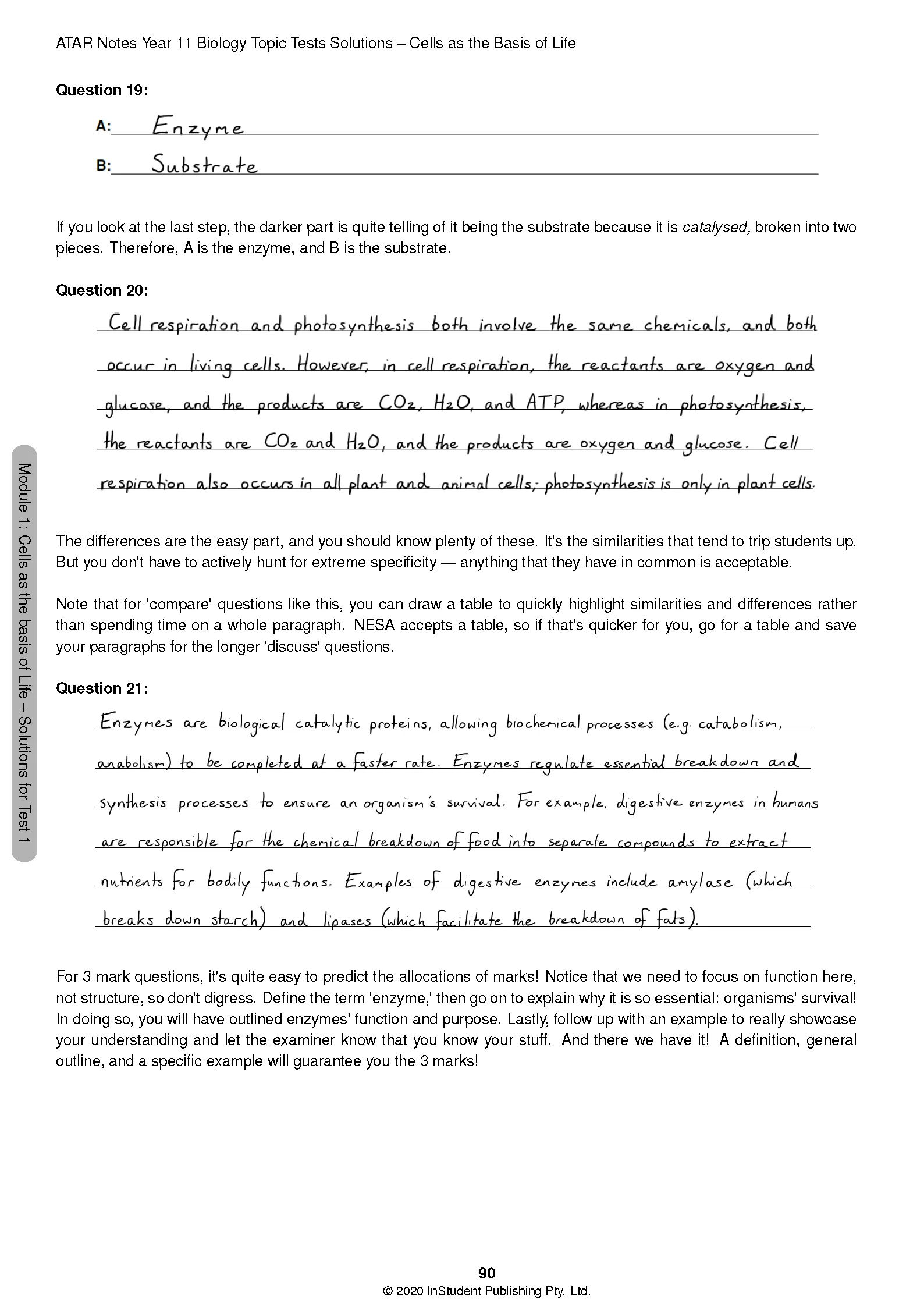 ATAR Notes HSC Year 11 Biology Topic Tests (2024-2026) - Image 17