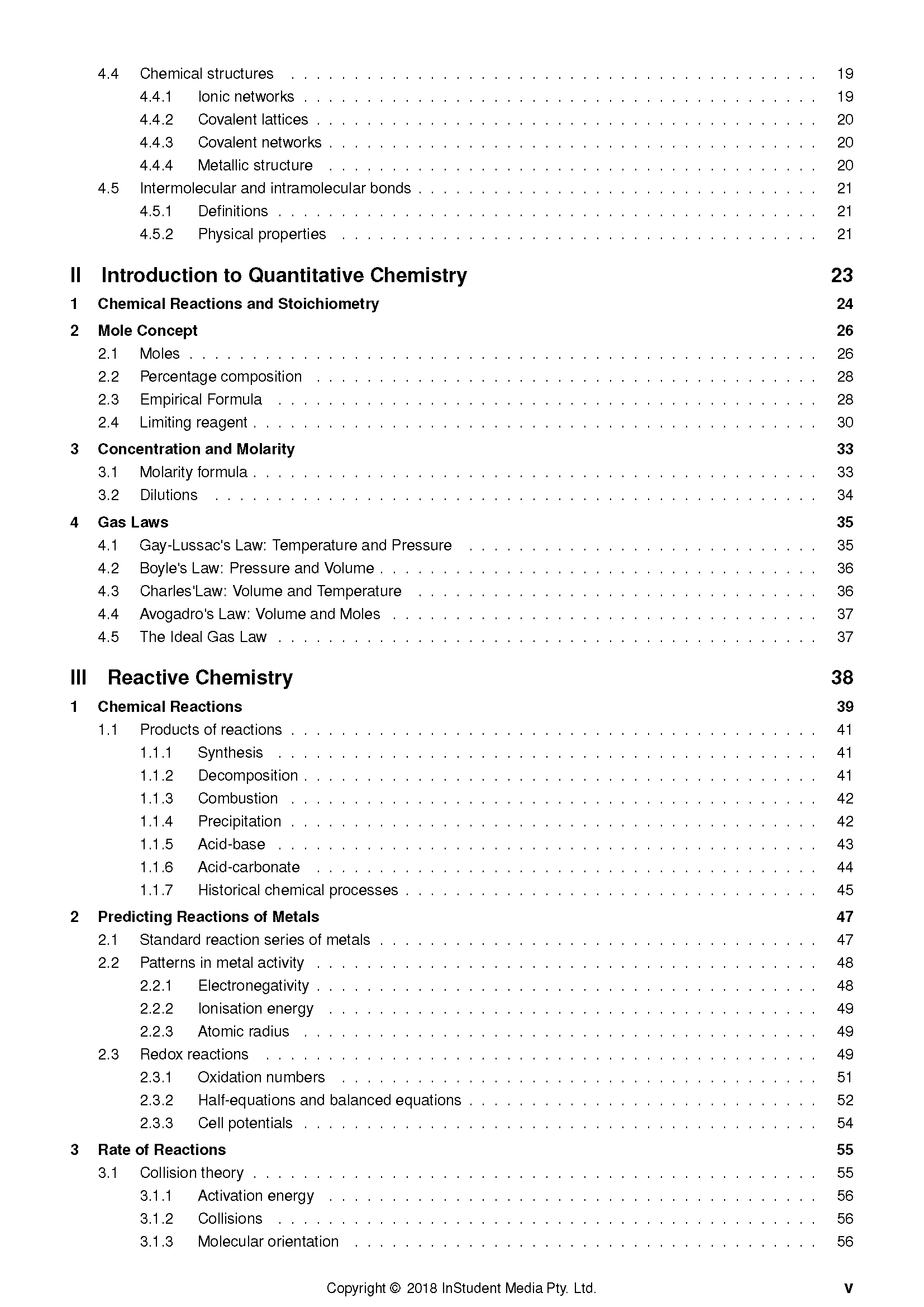 ATAR Notes HSC Year 11 Chemistry Complete Course Notes (2024-2026) - Image 4