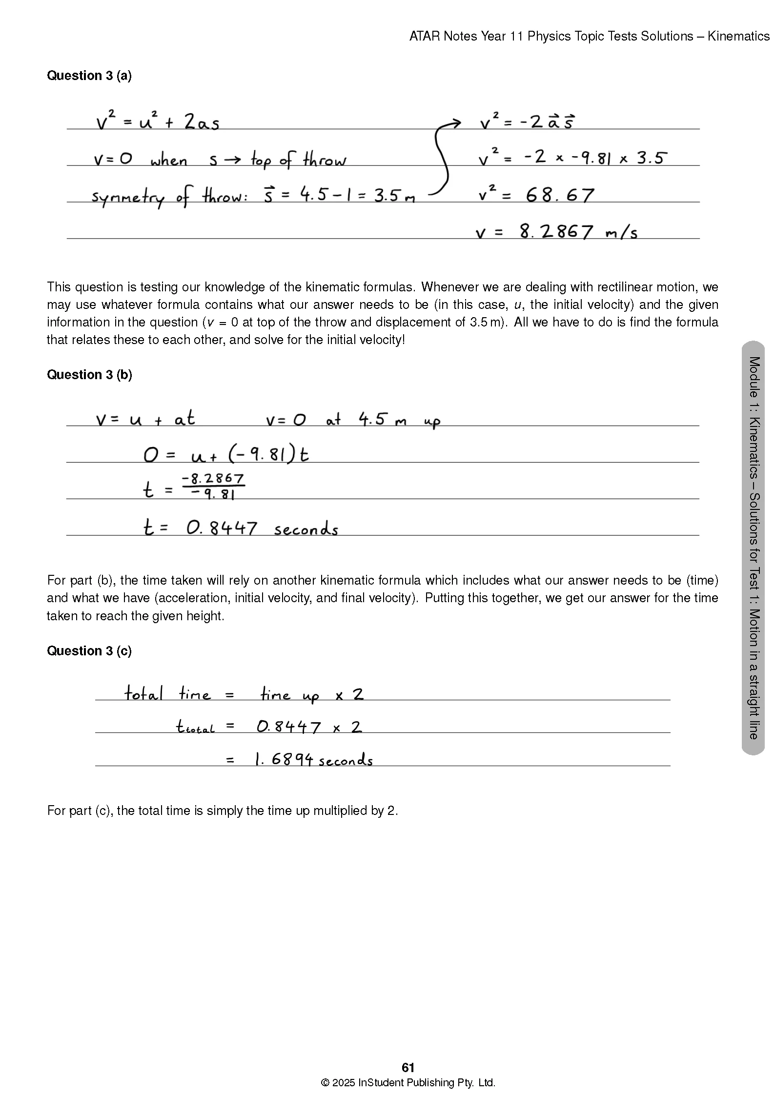 ATAR Notes HSC Year 11 Physics Topic Tests (2025-2026) - Image 9