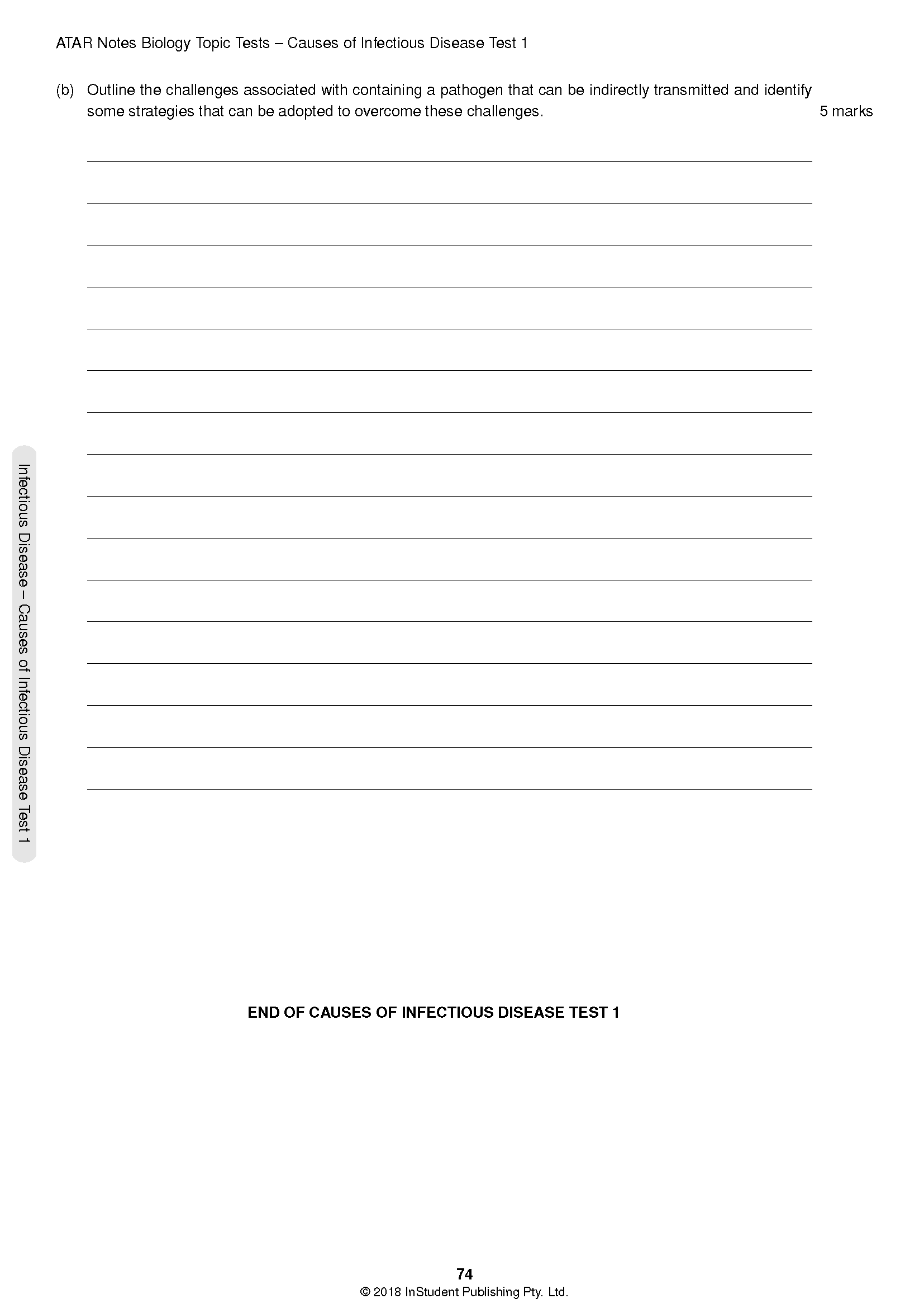 ATAR Notes HSC Year 12 Biology Topic Tests (2024-2026) - Image 7