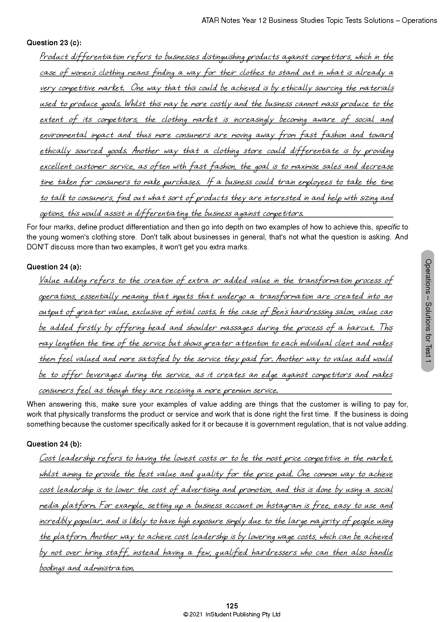 ATAR Notes HSC Year 12 Business Studies Topic Tests (2024-2026) - Image 13