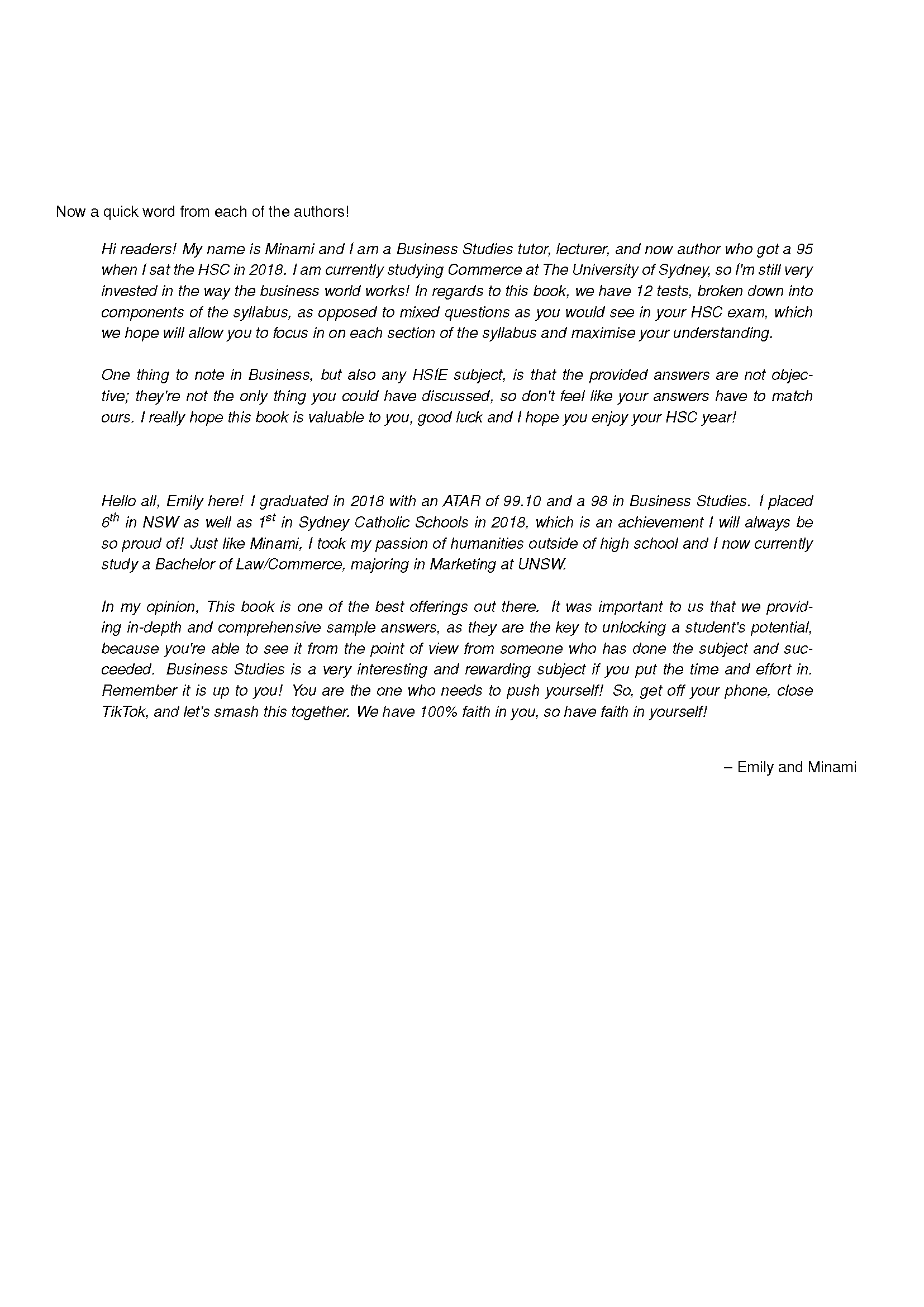 ATAR Notes HSC Year 12 Business Studies Topic Tests (2024-2026) - Image 3