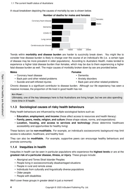 ATAR Notes HSC Year 12 Health and Movement Science Complete Course Notes (2025-2028) - Image 8