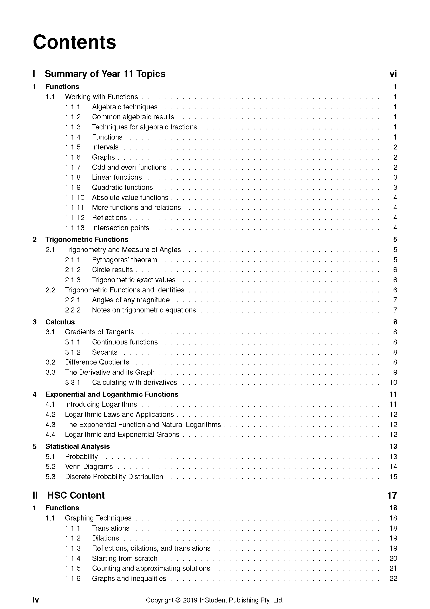ATAR Notes HSC Year 12 Mathematics Advanced Complete Course Notes (2024-2026) - Image 3