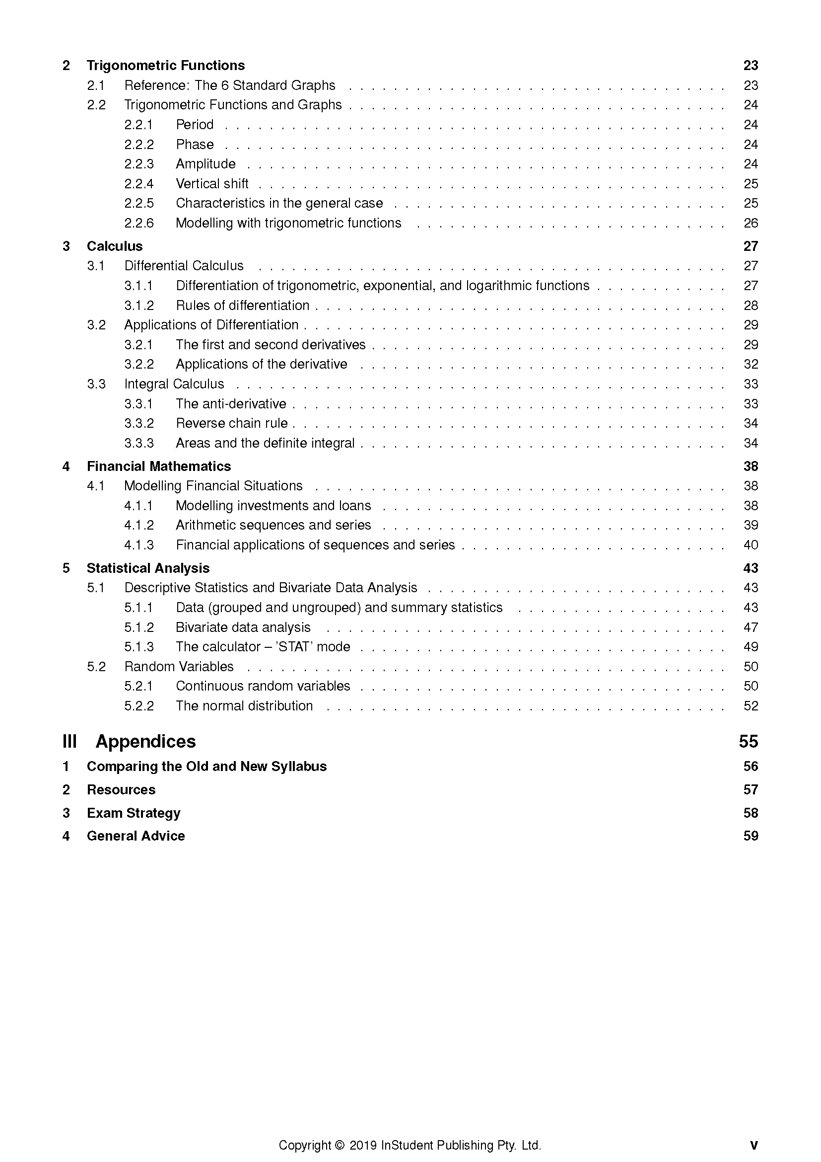 ATAR Notes HSC Year 12 Mathematics Advanced Complete Course Notes (2024-2026) - Image 4