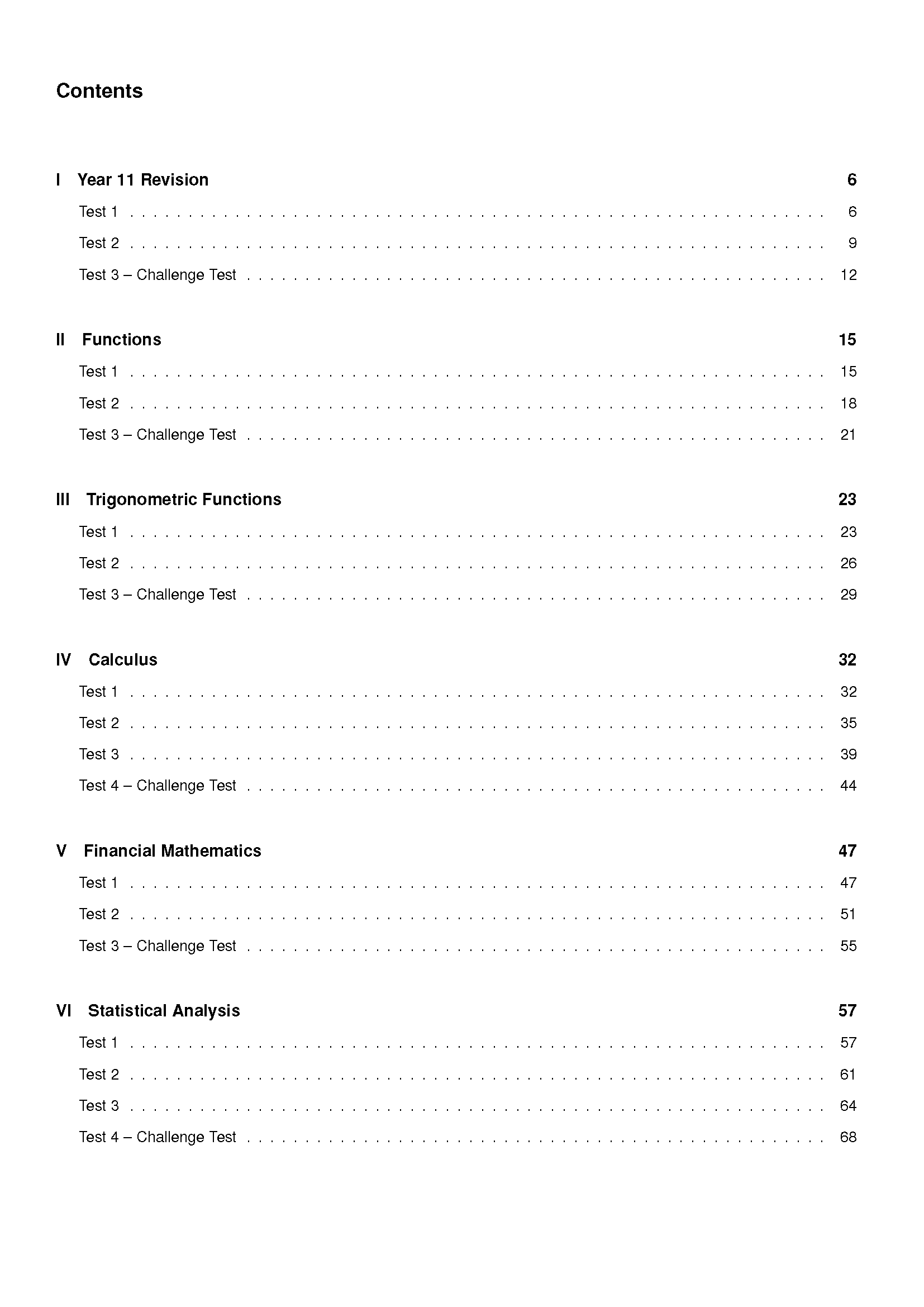 ATAR Notes HSC Year 12 Mathematics Advanced Topic Tests (2024-2026) - Image 3
