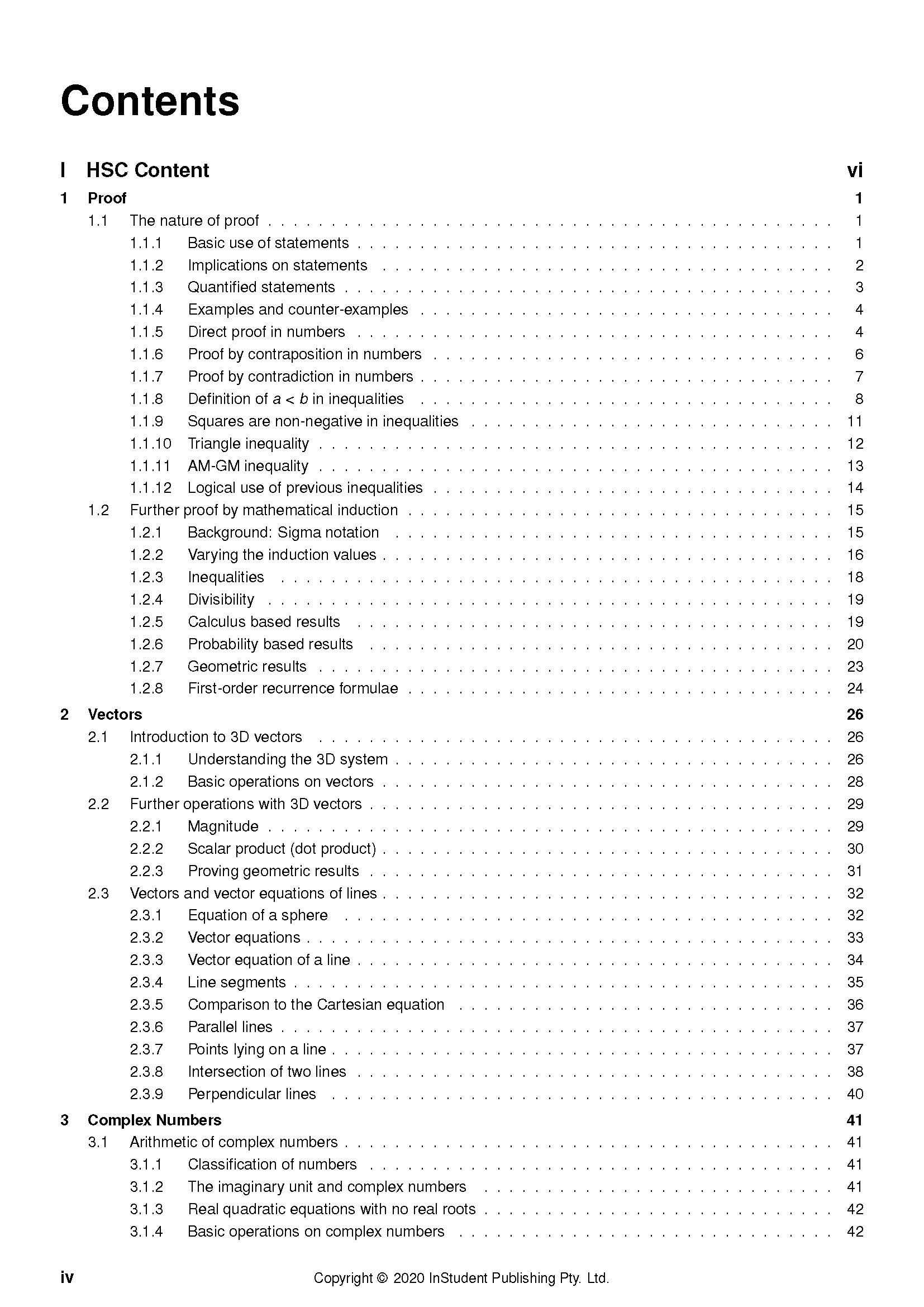 ATAR Notes HSC Year 12 Mathematics Extension 2 Complete Course Notes (2024-2026) - Image 3