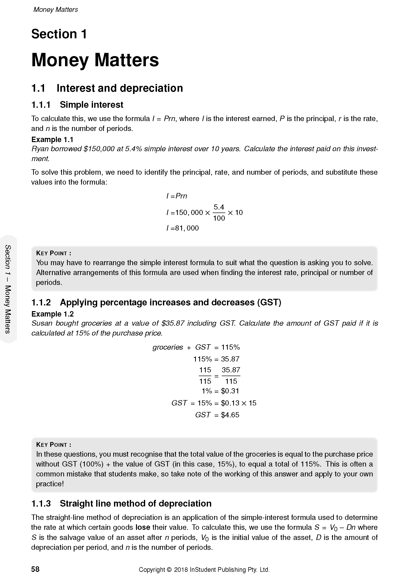 ATAR Notes HSC Year 12 Mathematics Standard 2 Complete Course Notes (2024-2026) - Image 11