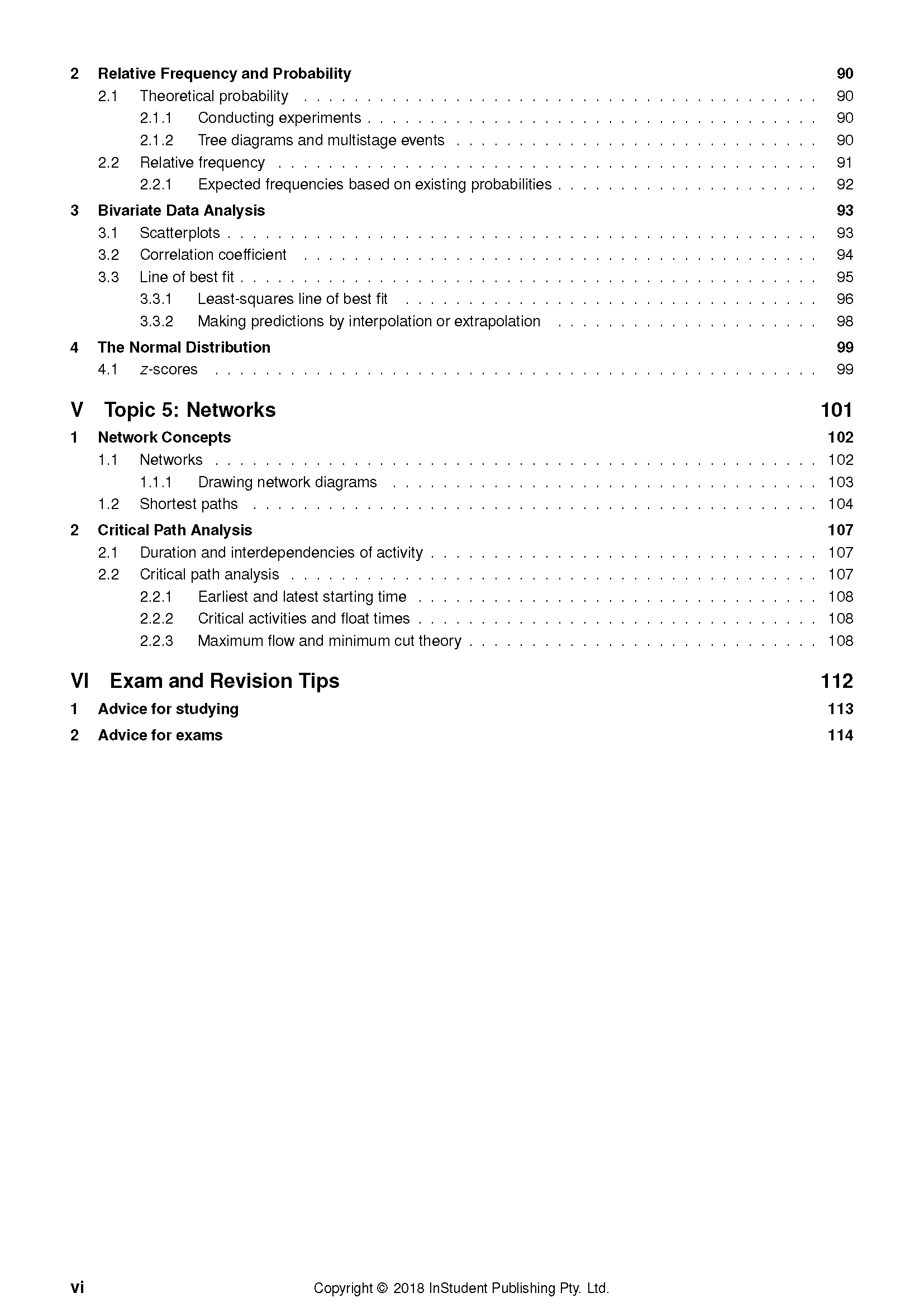 ATAR Notes HSC Year 12 Mathematics Standard 2 Complete Course Notes (2024-2026) - Image 5