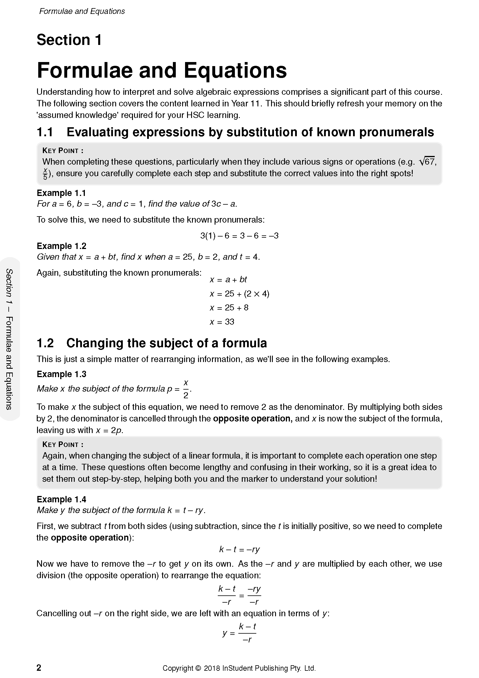 ATAR Notes HSC Year 12 Mathematics Standard 2 Complete Course Notes (2024-2026) - Image 6