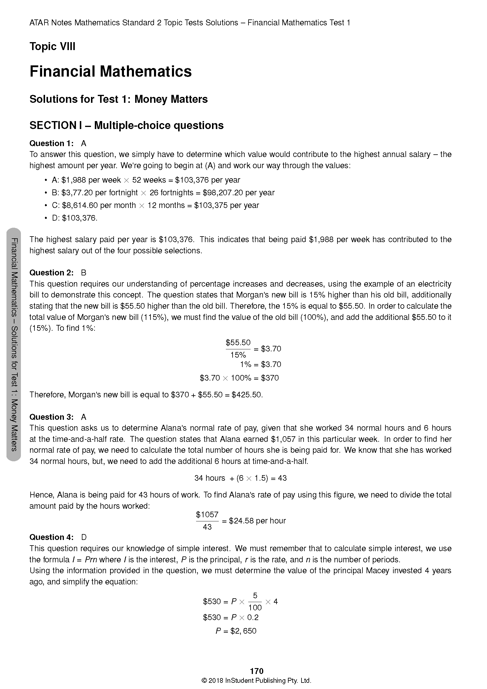 ATAR Notes HSC Year 12 Mathematics Standard 2 Topic Tests (2024-2026) - Image 8