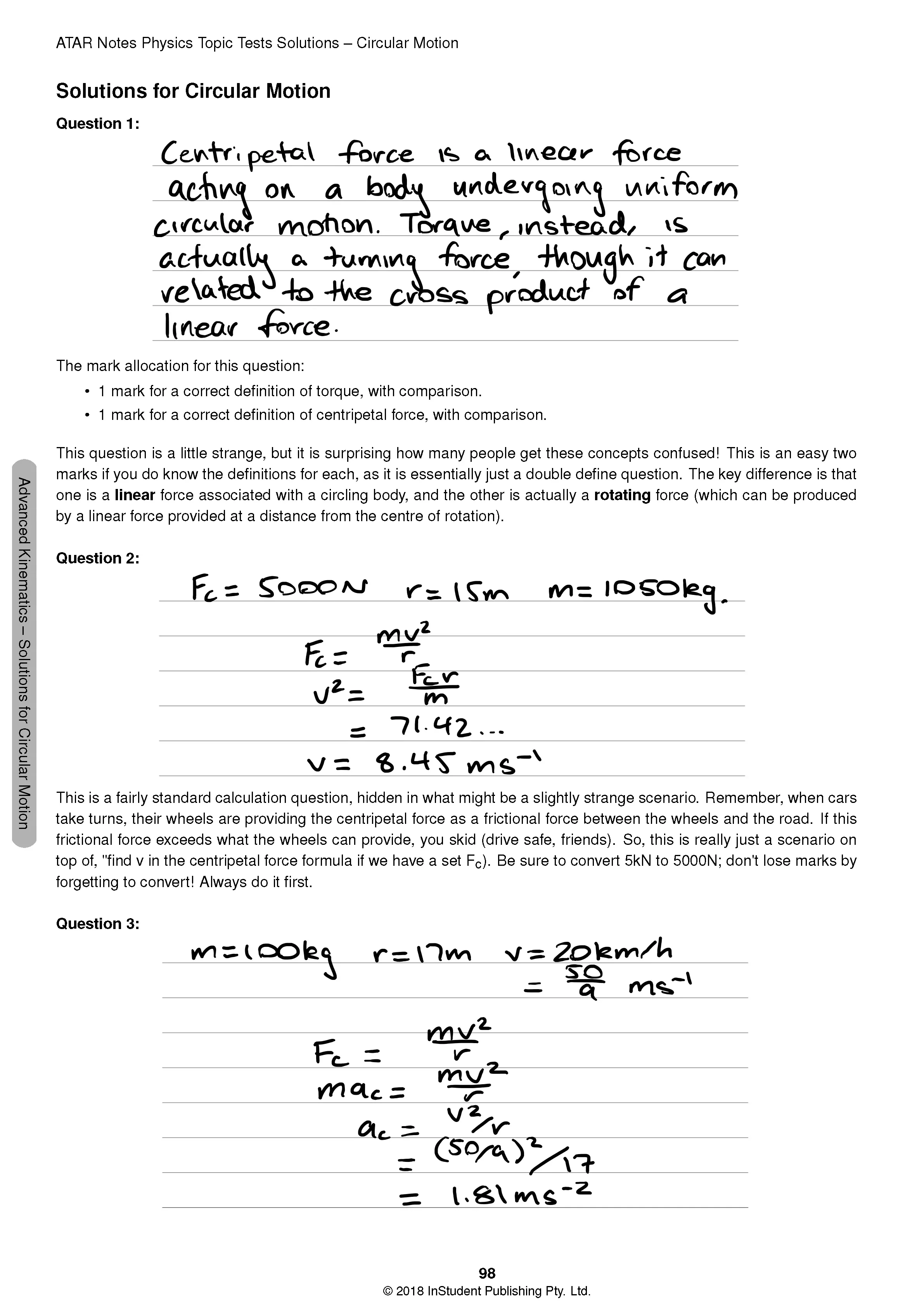 ATAR Notes HSC Year 12 Physics Topic Tests (2024-2026) - Image 24