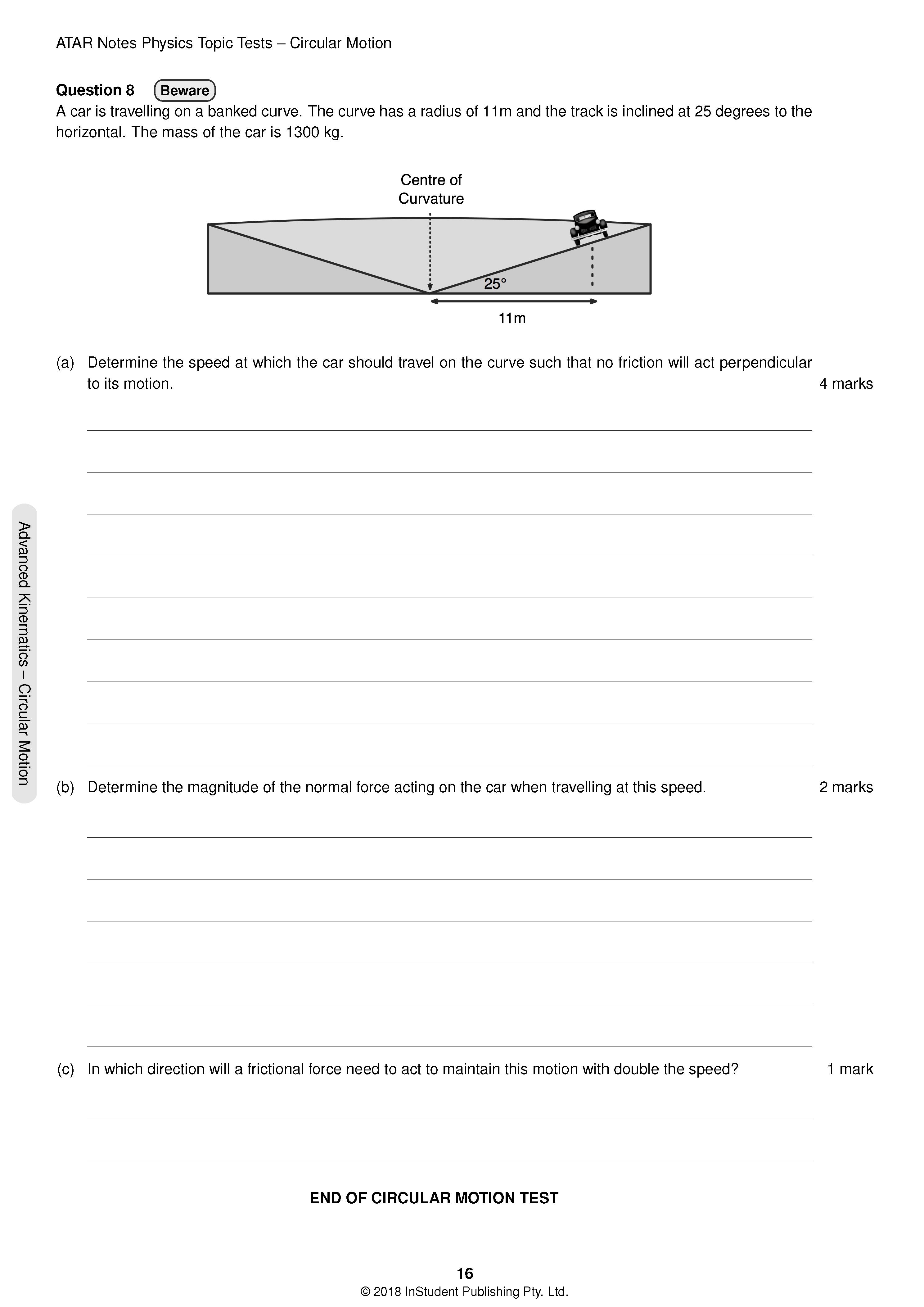 ATAR Notes HSC Year 12 Physics Topic Tests (2024-2026) - Image 8