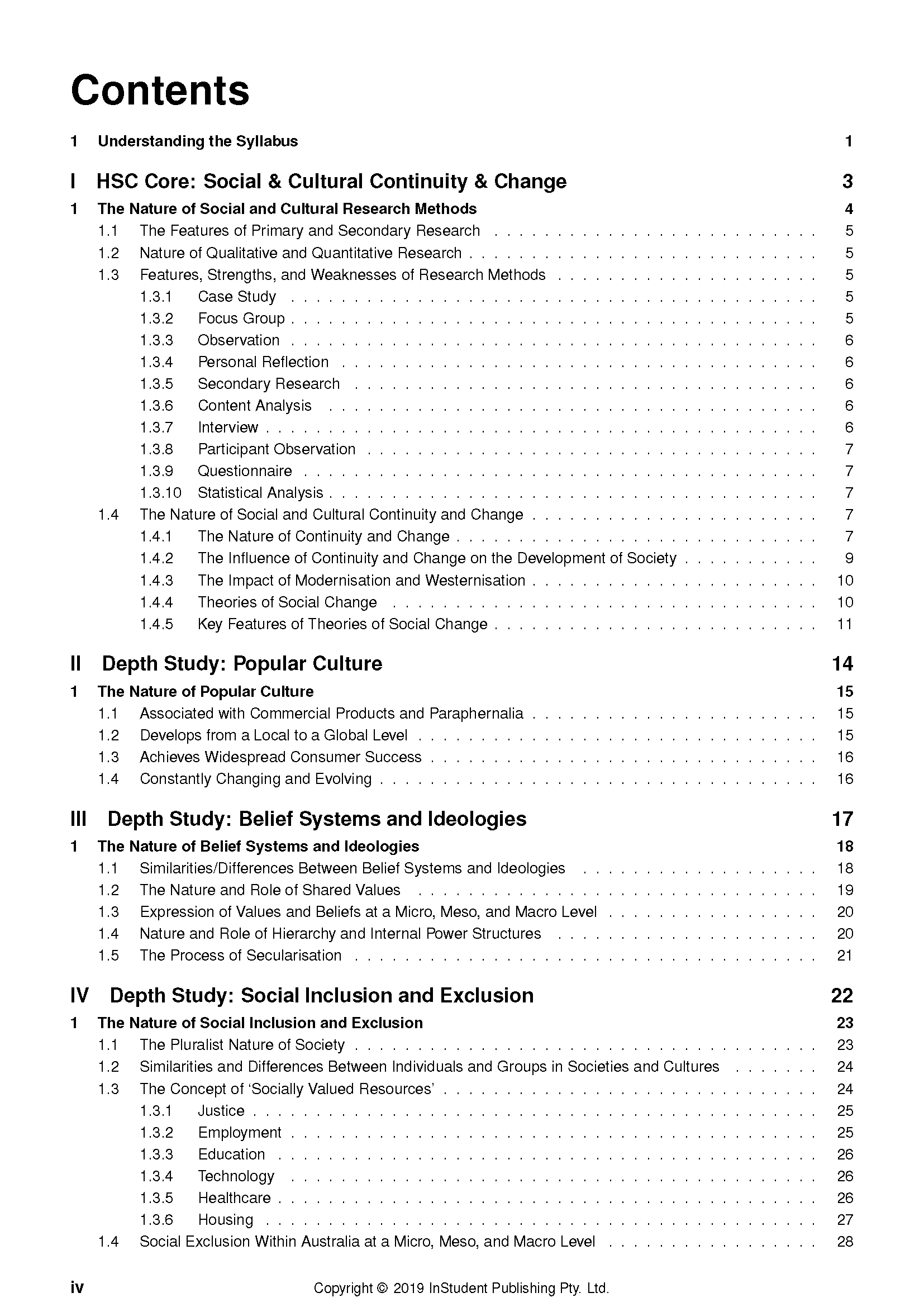 ATAR Notes HSC Year 12 Society and Culture Complete Course Notes (2024-2026) - Image 3