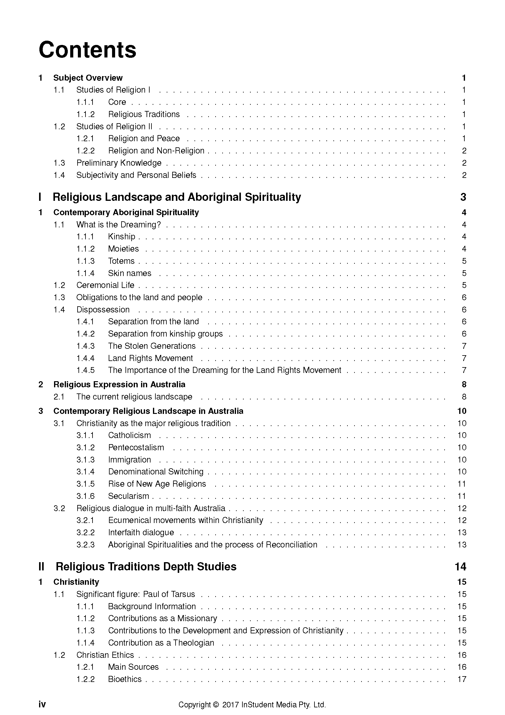 ATAR Notes HSC Year 12 Studies of Religion (SOR 1 and 2) Complete Course Notes (2024-2026) - Image 3
