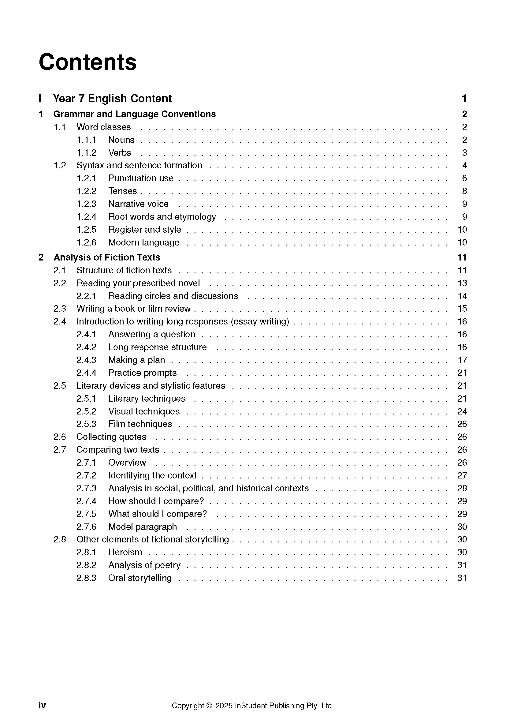 ATAR Notes Year 7 English Complete Course Notes (2025-2027) - Image 3