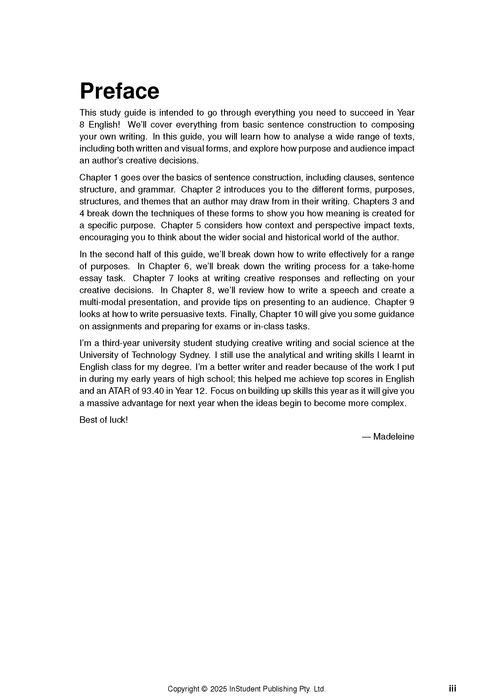 ATAR Notes Year 8 English Complete Course Notes (2025-2027) - Image 2