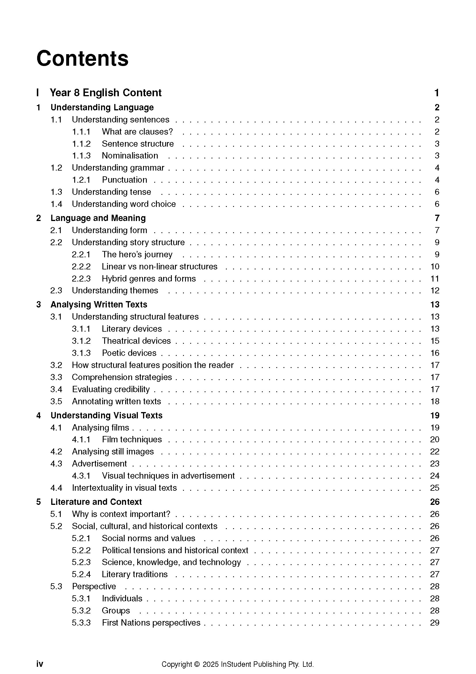 ATAR Notes Year 8 English Complete Course Notes (2025-2027) - Image 3