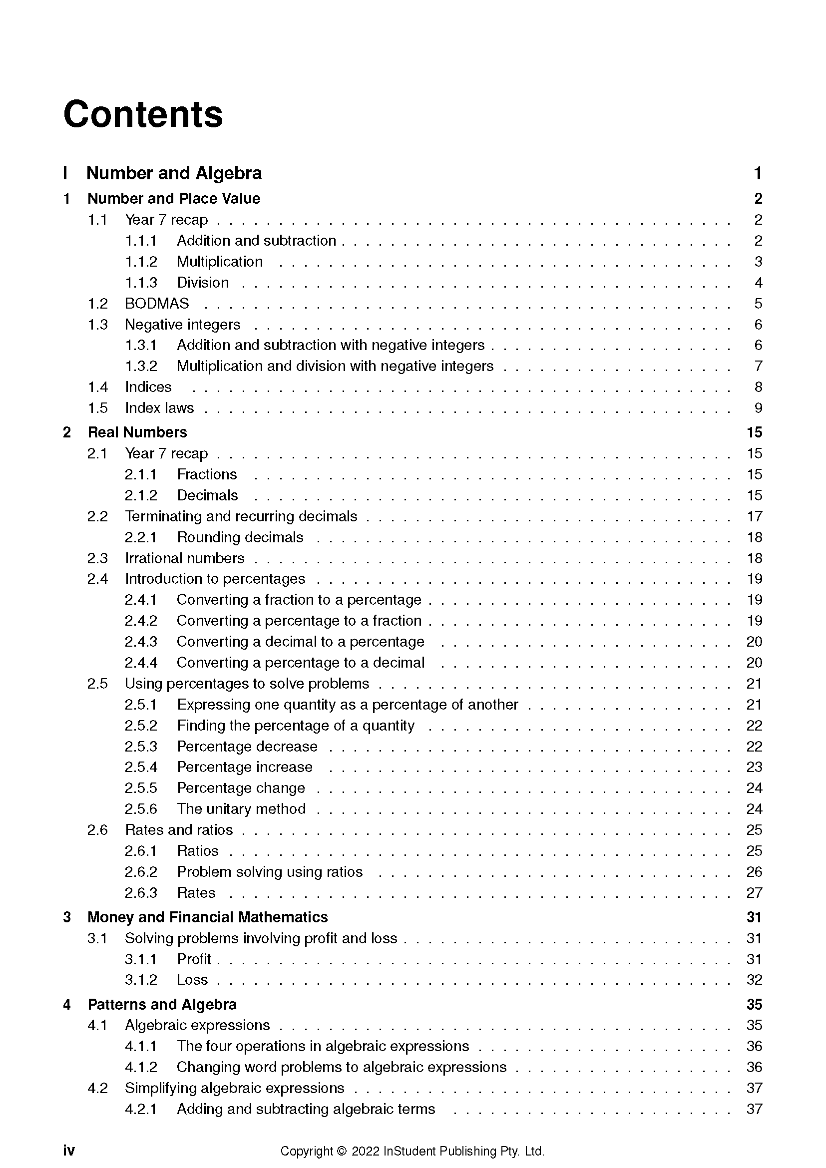 ATAR Notes Year 8 Maths Complete Course Notes (2024-2026) - Image 3