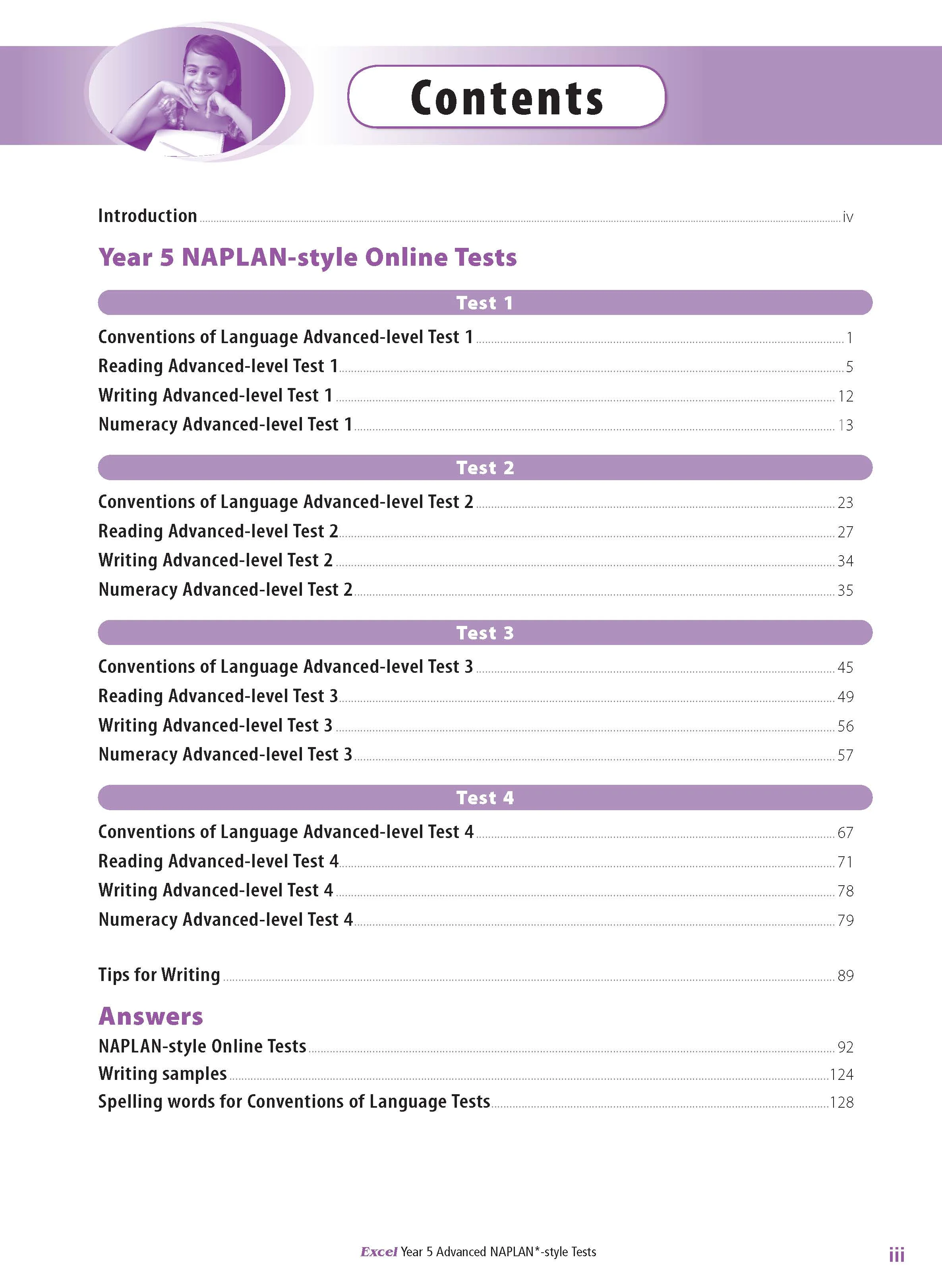 Excel Year 5 Advanced NAPLAN*-style Tests - Image 2