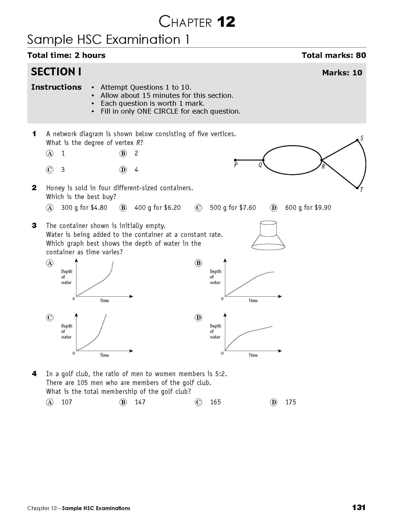 Excel Essential Skills HSC Year 12 Mathematics Standard 1 Revision & Exam Workbook - Image 11