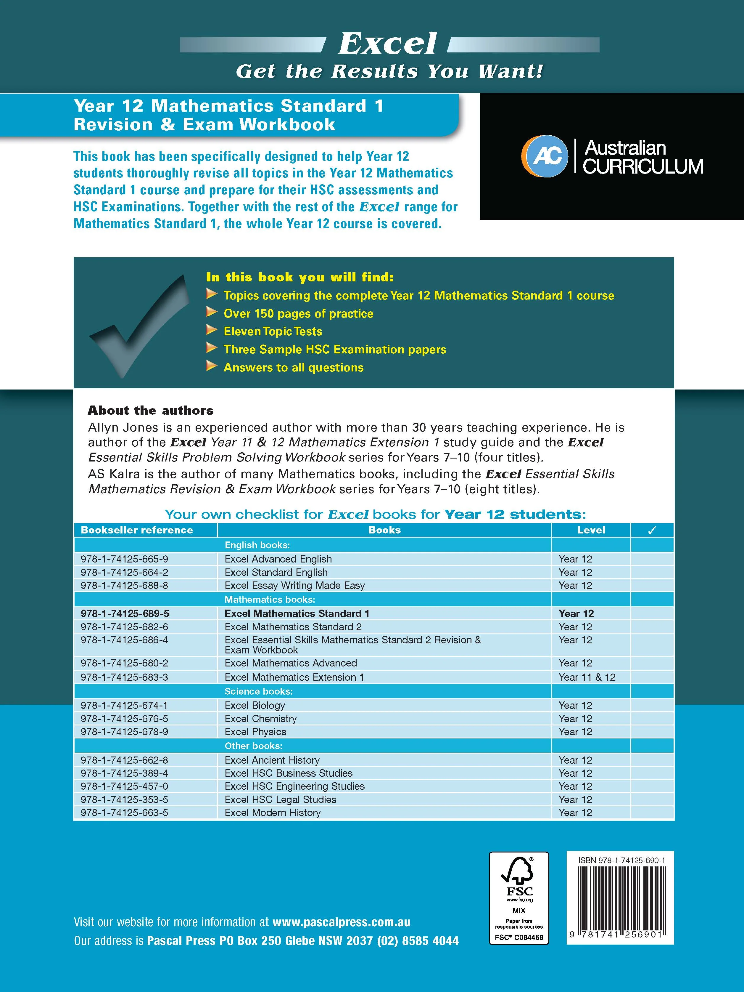 Excel Essential Skills HSC Year 12 Mathematics Standard 1 Revision & Exam Workbook - Image 15