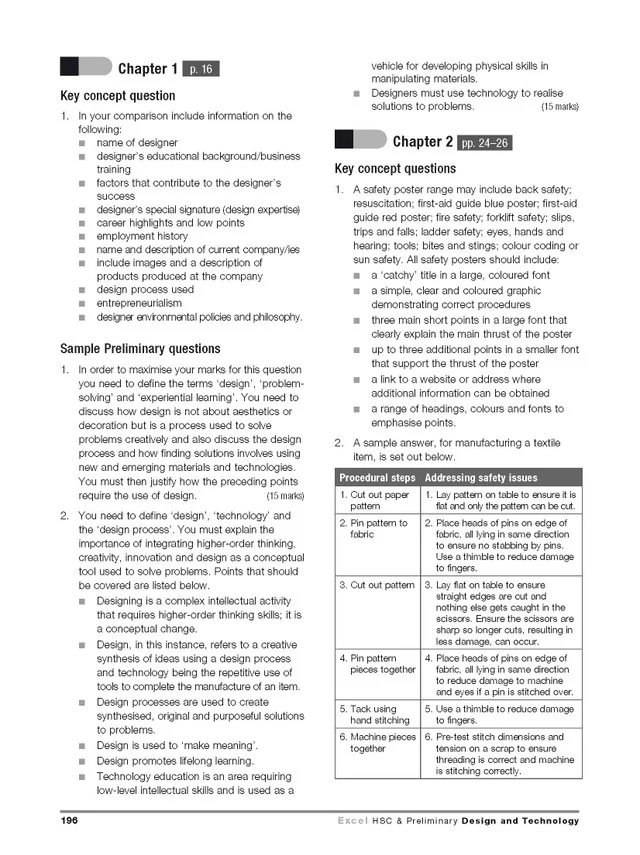 Excel HSC Year 11 and 12 Design and Technology Study Guide - Image 15
