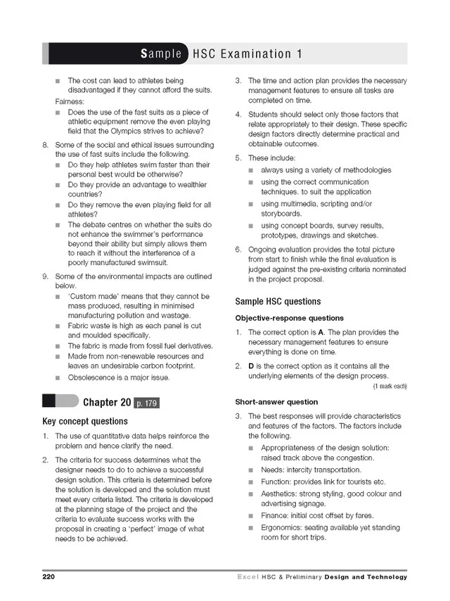 Excel HSC Year 11 and 12 Design and Technology Study Guide - Image 16