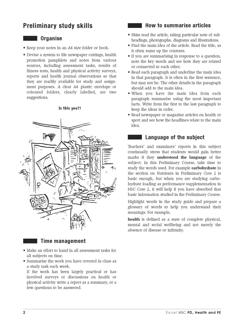 Excel HSC Year 11 and 12 PDHPE Study Guide - Image 7