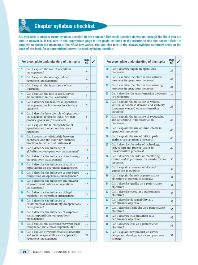 Excel HSC Year 12 Business Studies Study Guide - Image 10