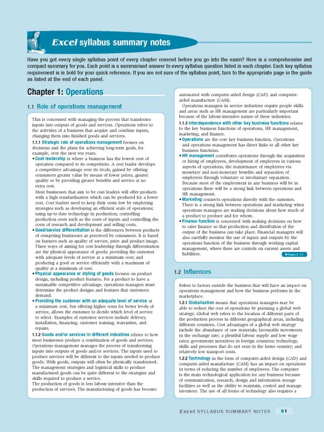 Excel HSC Year 12 Business Studies Study Guide - Image 14