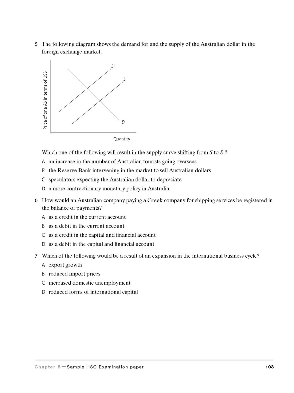 Excel HSC Year 12 Economics Study Guide with Study Cards - Image 17