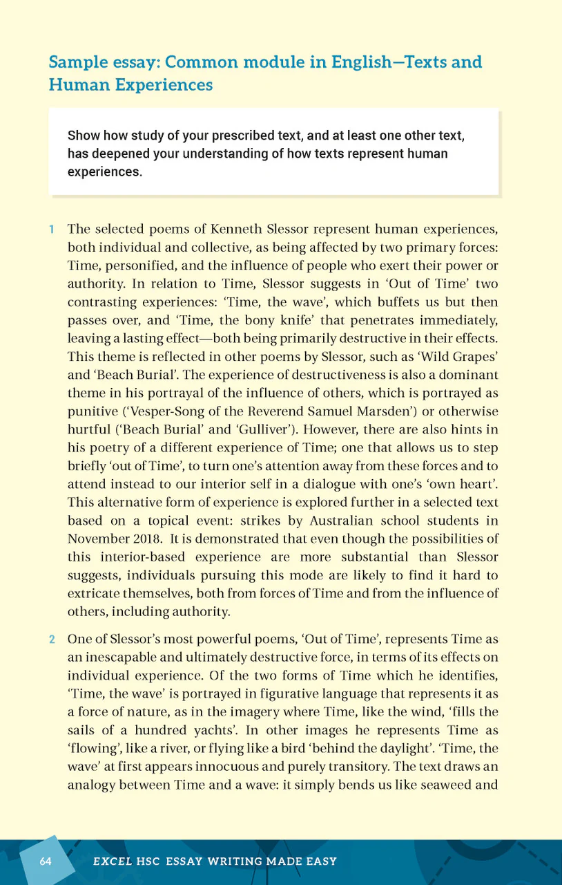 Excel HSC Year 12 Essay Writing Made Easy - Image 5