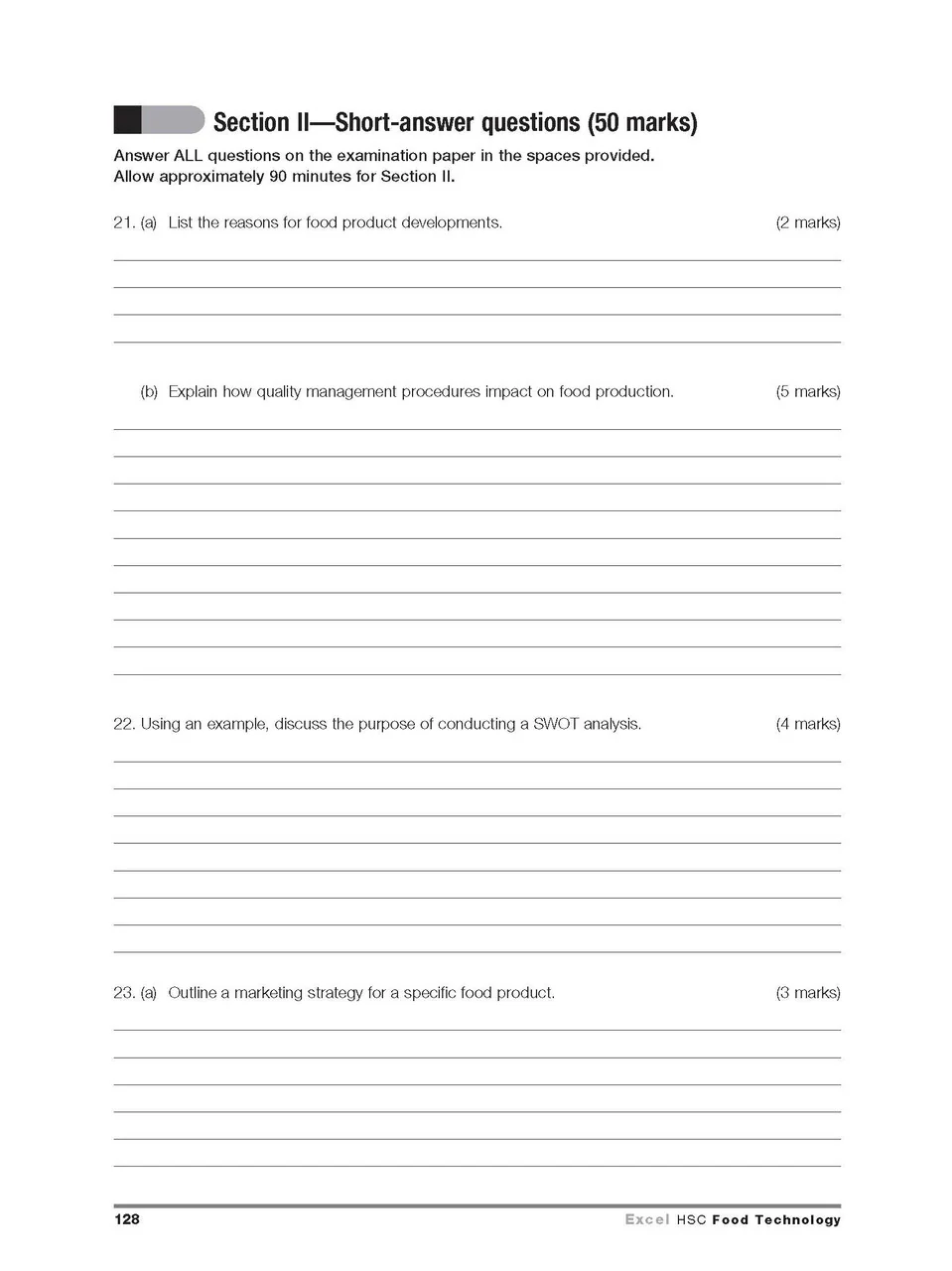 Excel HSC Year 12 Food Technology Study Guide - Image 16